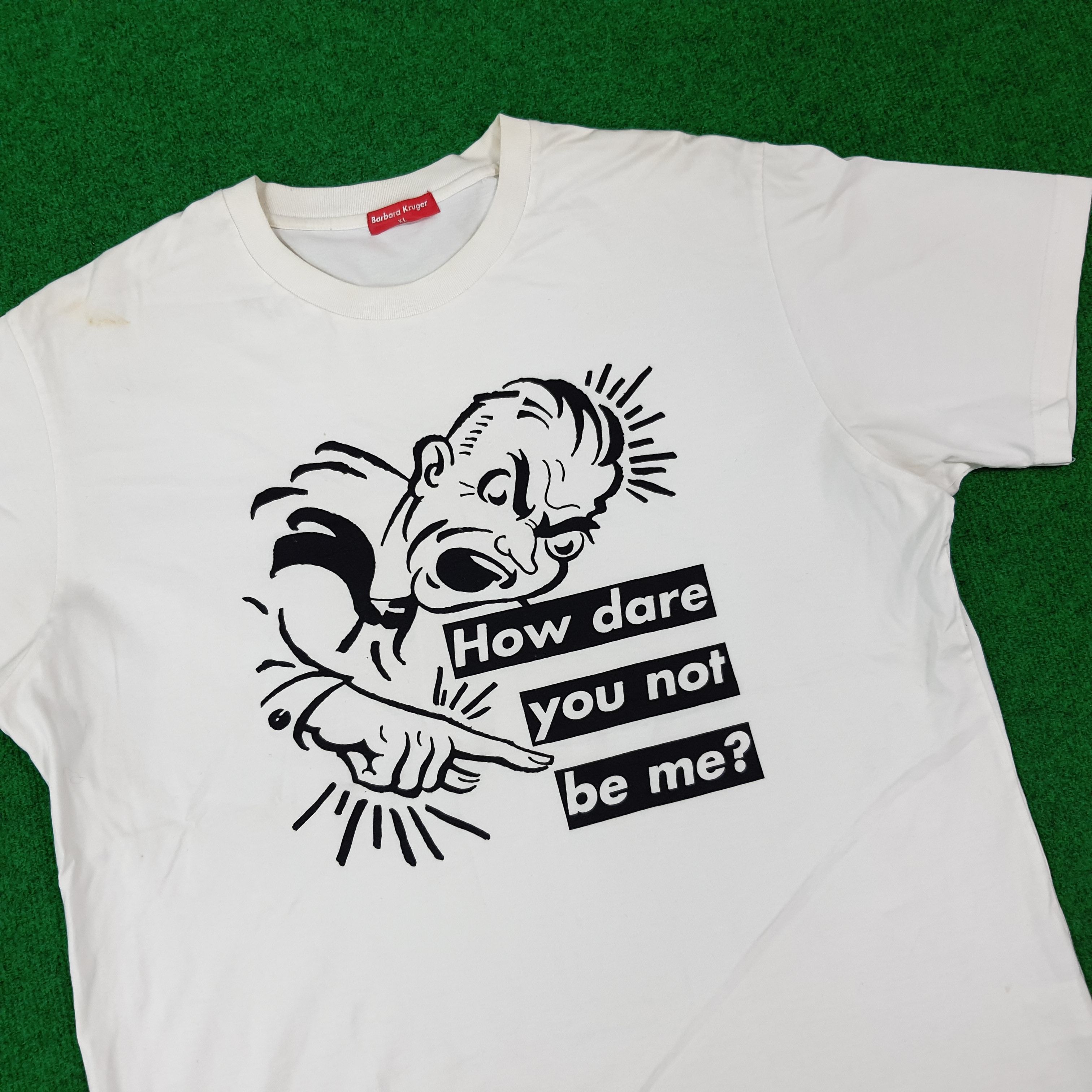 Barbara Kruger Vintage Barbara Kruger Art Streetwear Graphic Tee C276N30 Size US XL / EU 56 / 4 - 2 Thumbnail