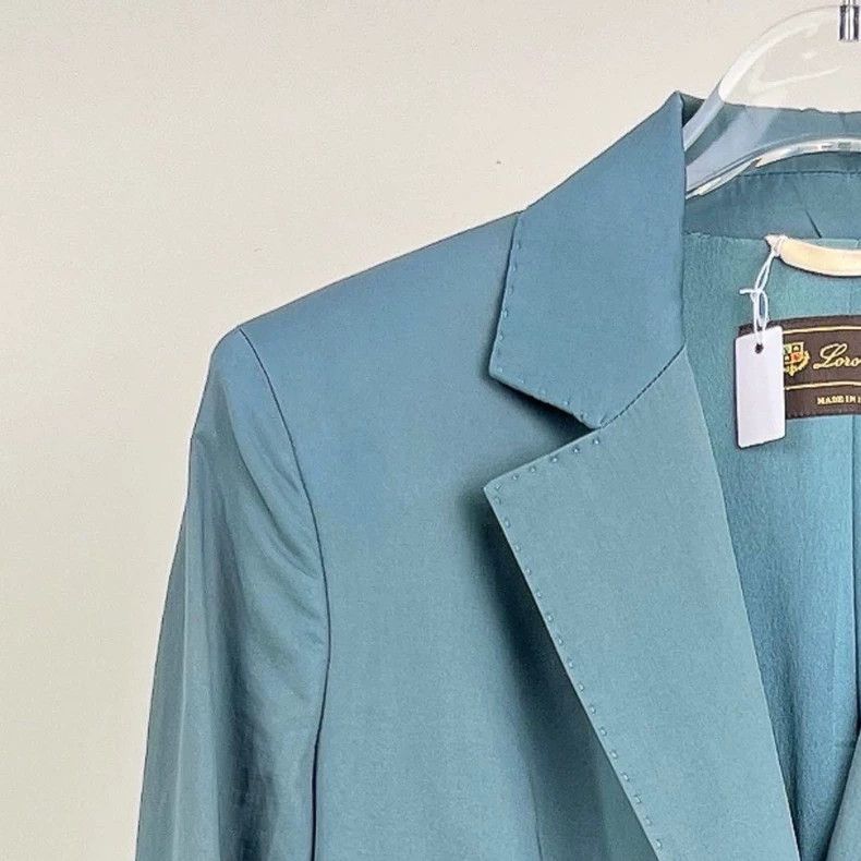 Loro Piana LORO PIANA Smog blue suit jacket Size XS / US 0-2 / IT 36-38 - 3 Thumbnail