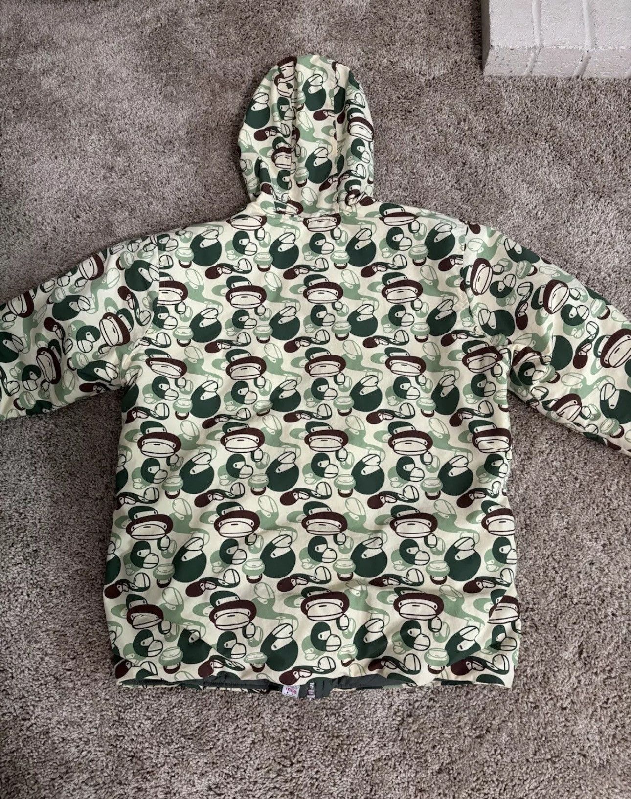 Bape Baby Milo Camo Puffer Jacket Size US M / EU 48-50 / 2 - 2 Thumbnail