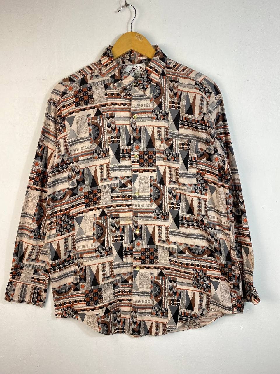 Japanese Brand vintage gembony japanese brands all over print shirt Size US L / EU 52-54 / 3 - 1 Thumbnail