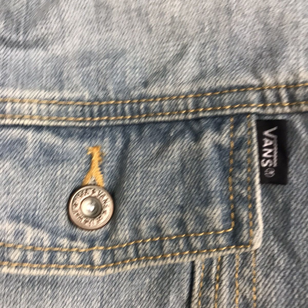 Vans VANS STREET WEAR DENIM BUTTON SHERPA CROPPED JACKET Size US M / EU 48-50 / 2 - 7 Thumbnail