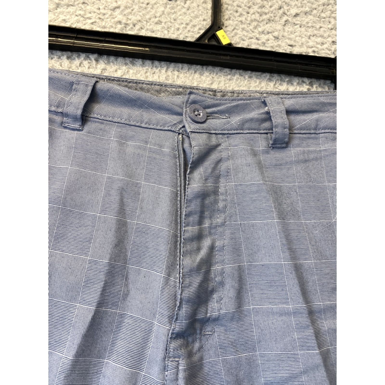 O'Neill O'Neill Golf Shorts Mens 32 Blue Striped Chino Lightweight Casual Athletics Size US 32 / EU 48 - 4 Thumbnail