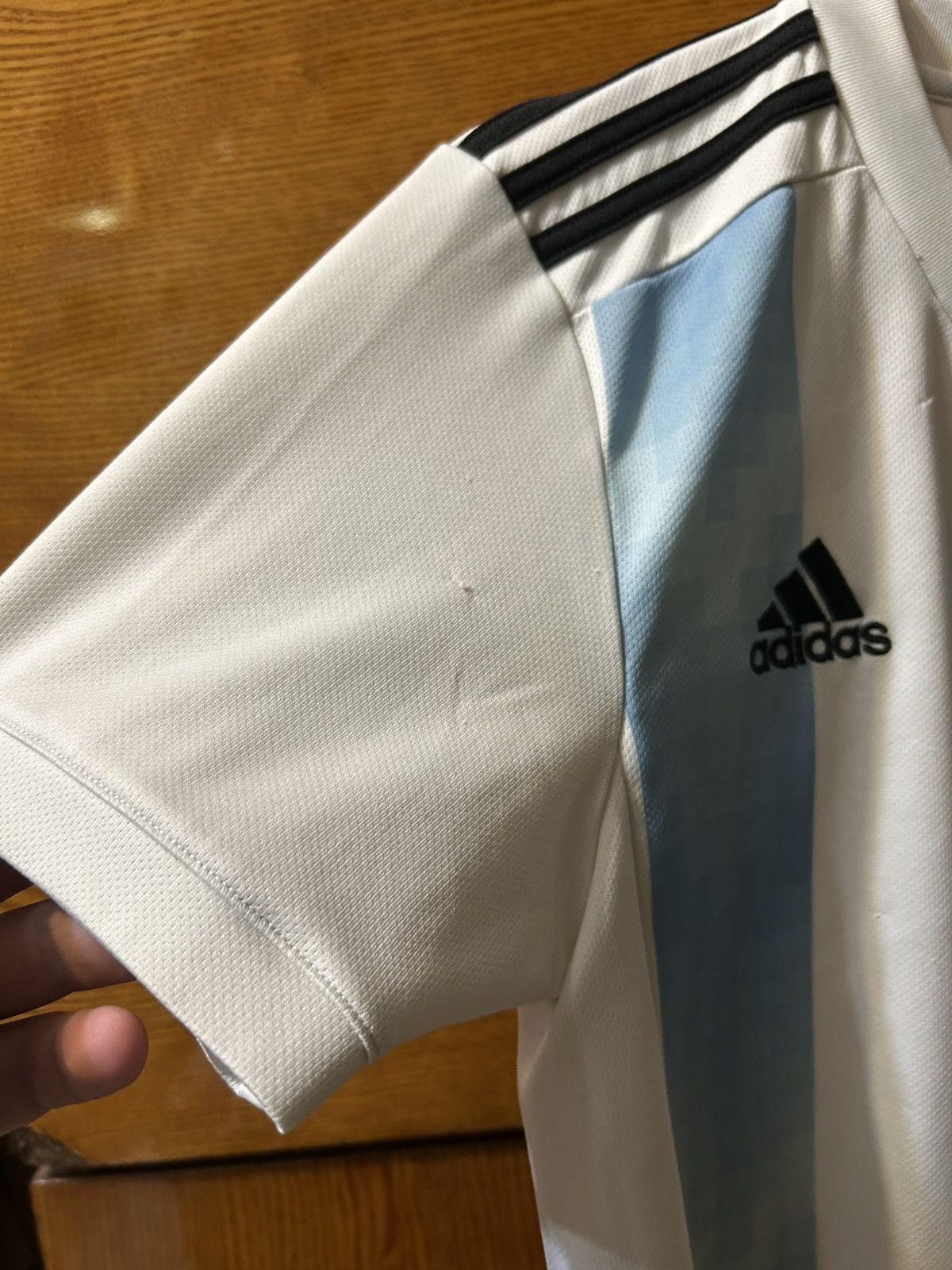 Adidas Argentina 2018 Adidas Home World Cup Football Soccer Jersey Size US XS / EU 42 / 0 - 16 Thumbnail