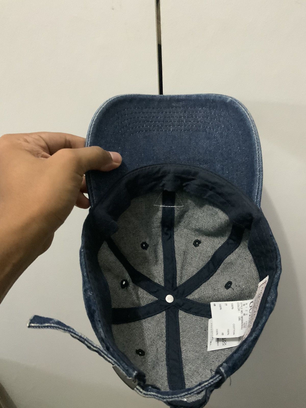 Denime Guess Jeans Denime Hat Size ONE SIZE - 8 Thumbnail