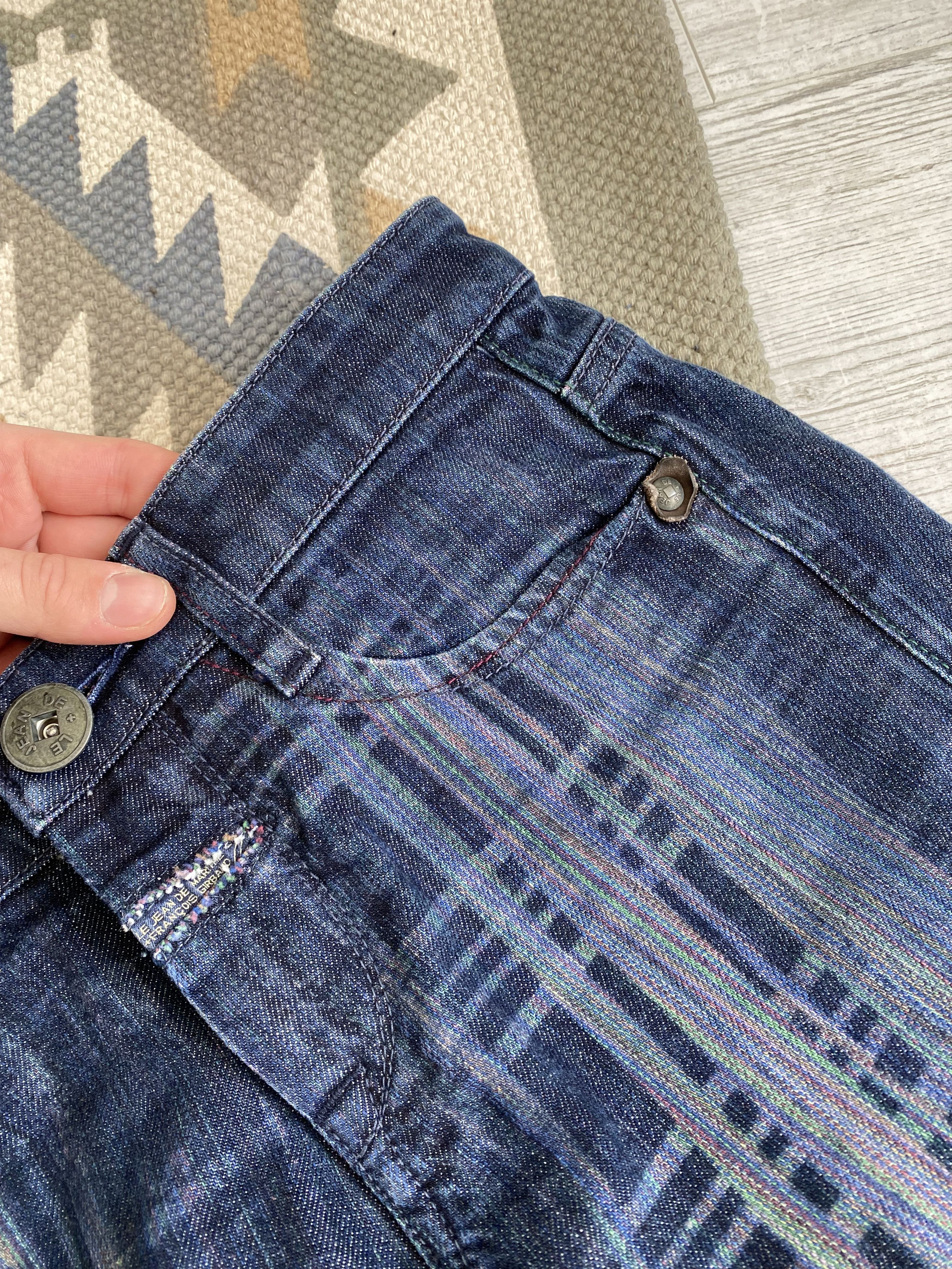 Marithe + Francois Girbaud Marithe Francois Girbaud Cotton Denim Slim Jeans Size 27" / US 4 / IT 40 - 5 Thumbnail