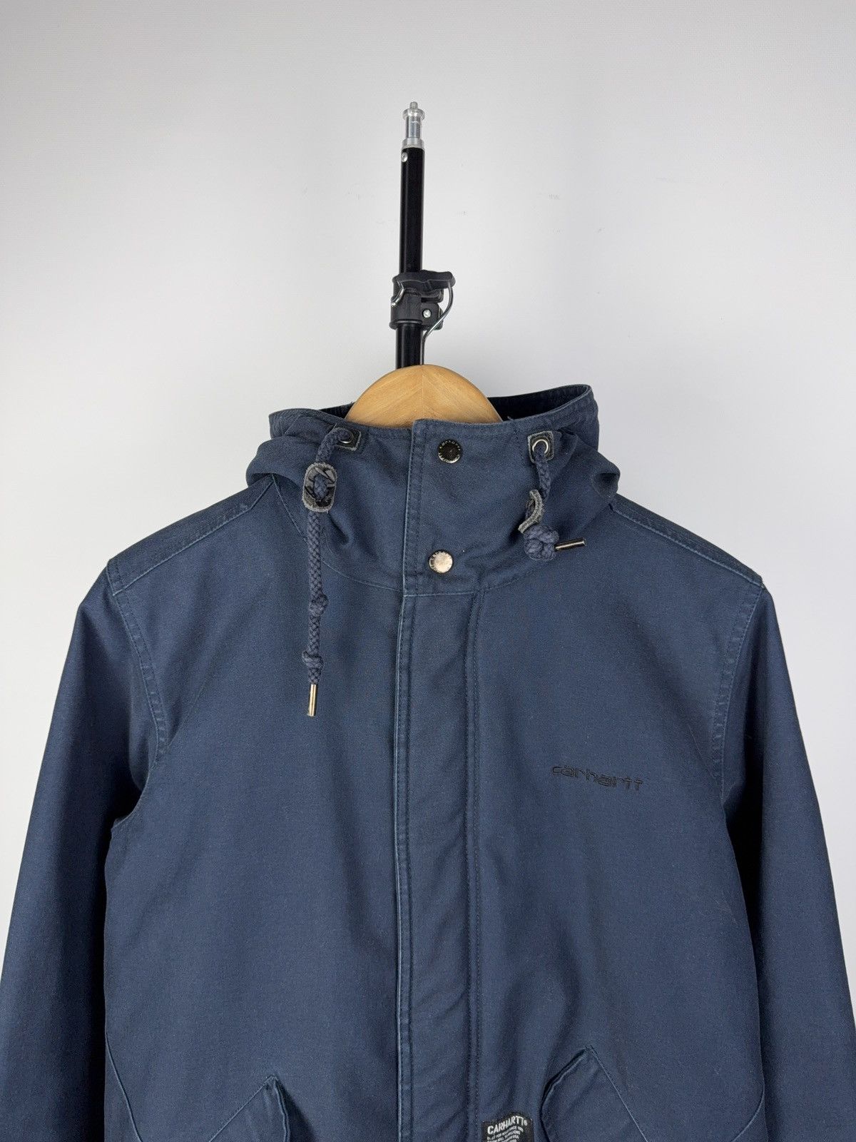 Carhartt × Vintage Vintage 00s Carhartt Clash Parka Work Jacket Size US S / EU 44-46 / 1 - 2 Thumbnail