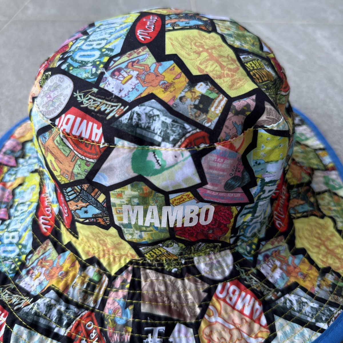 Mambo MAMBO reversible bucket hat.. Size ONE SIZE - 11 Thumbnail