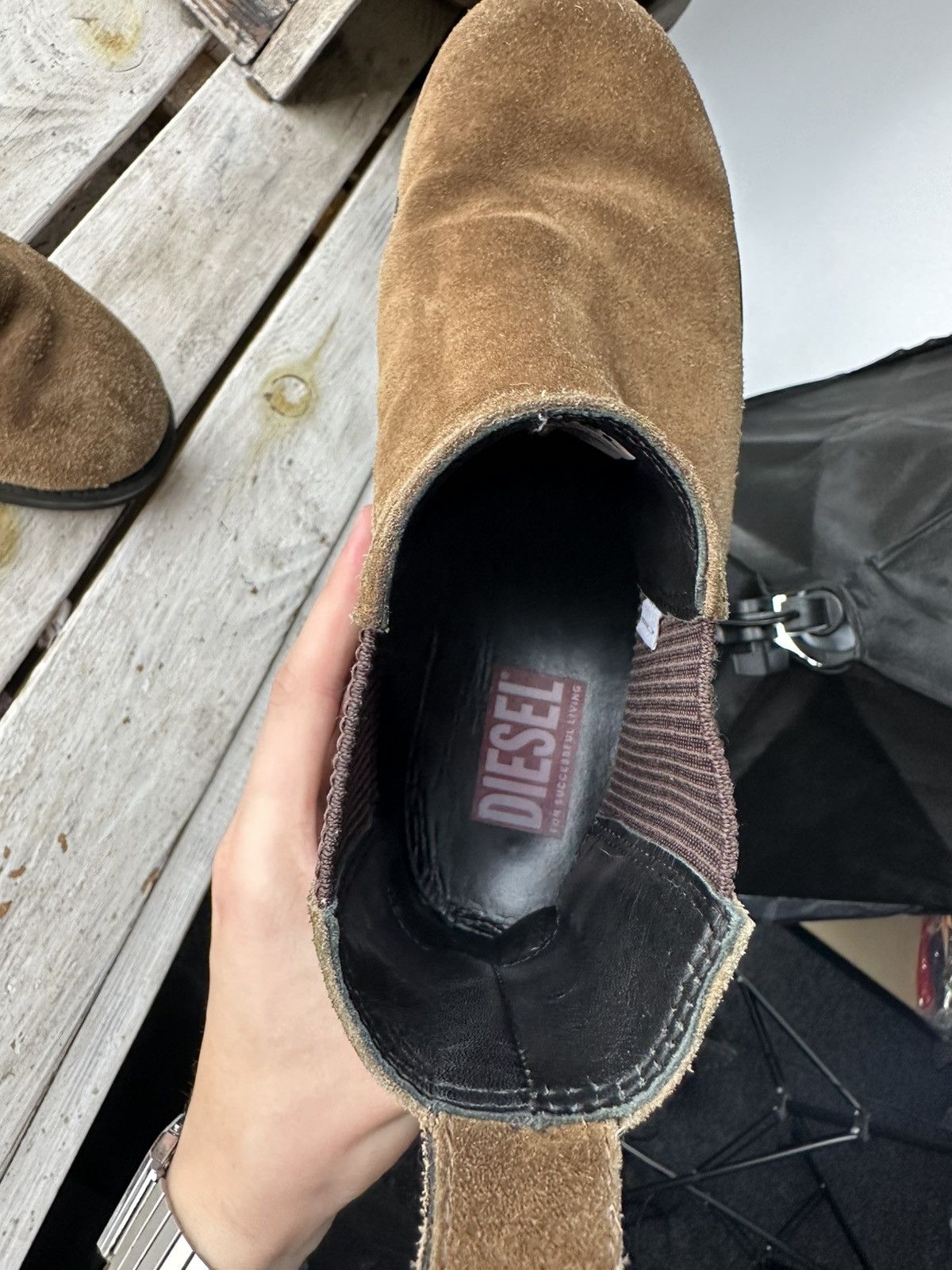 Diesel 🚨DIESEL CHELSEY BOOTS AVANT GARDE SHOES IFSIXWASNINE STYLE Size US 9 / EU 42 - 8 Thumbnail