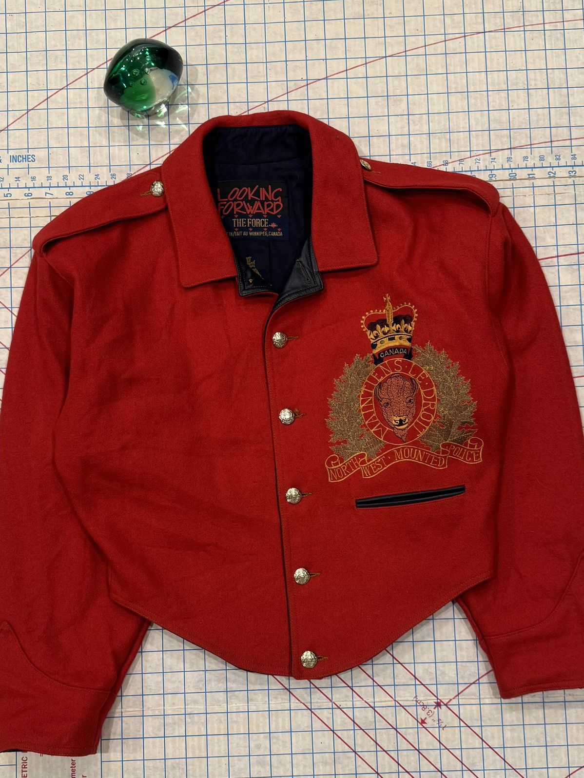 Vintage Vintage North West Mounted Police Jacket Canada Fits Medium Size US L / EU 52-54 / 3 - 2 Thumbnail