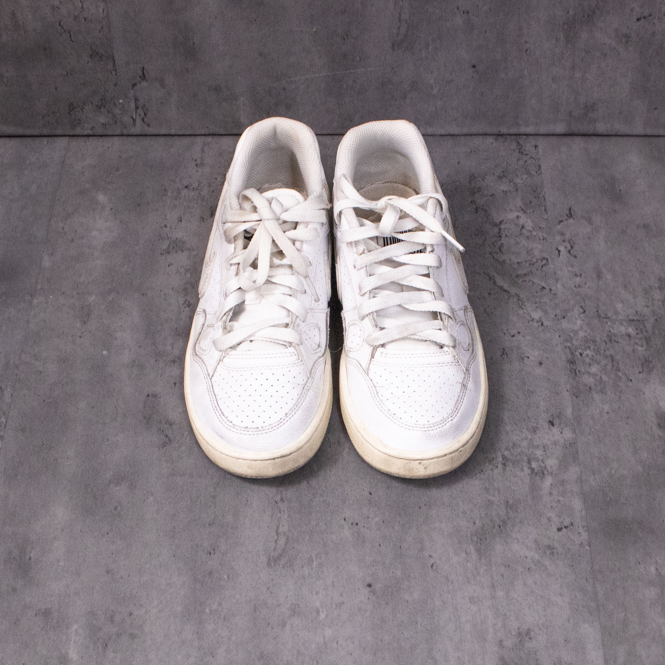 Nike × Vintage Nike Court Forces White Low Top Sneakers Size US 6.5 / EU 39-40 - 2 Thumbnail