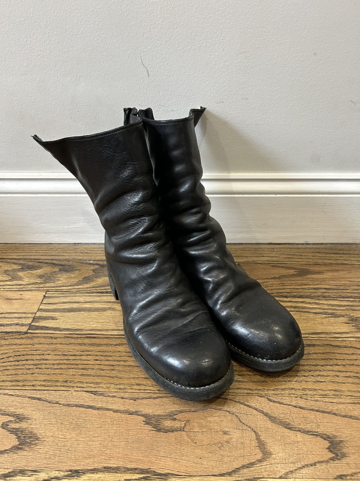 Guidi Guidi 788Z Horse Leather Back Zip Double Sole Boots | Grailed