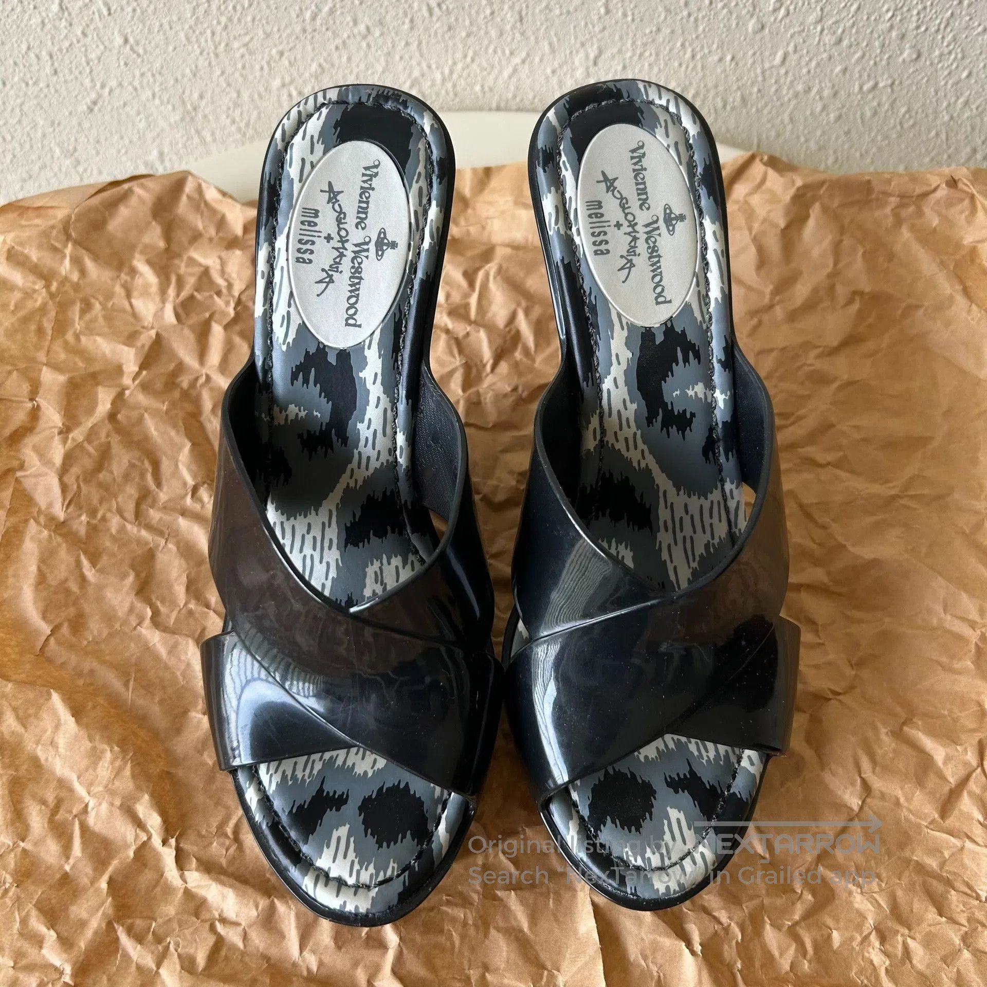 Vivienne Westwood Vivienne Westwood Melissa Black Platform Sandals. Size US 6 / IT 36 - 3 Thumbnail