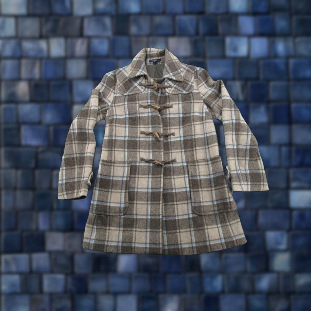 Gap Gap Blazer Wool Blend Brown Plaid Size S Women Office Preppy Button Long Sleeve Vintage? No. No. Size S / US 4 / IT 40 - 1 Thumbnail