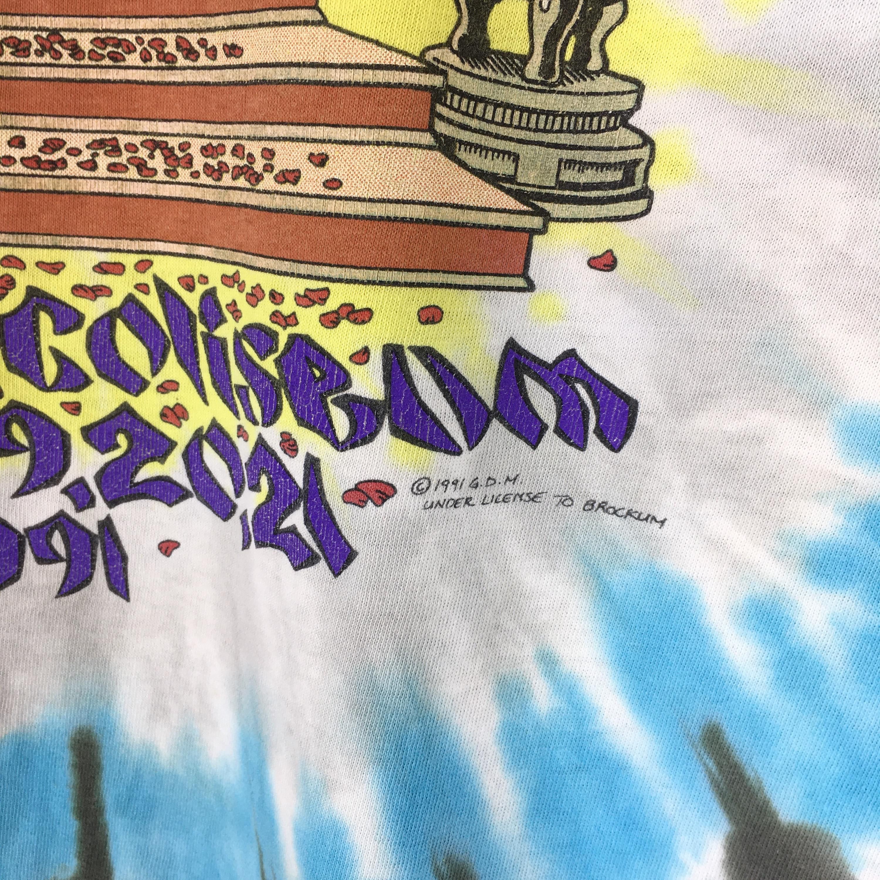 Band Tees Vintage 1991 Grateful Dead Rock Concert Tie Dye Tshirt Large Size US L / EU 52-54 / 3 - 8 Thumbnail