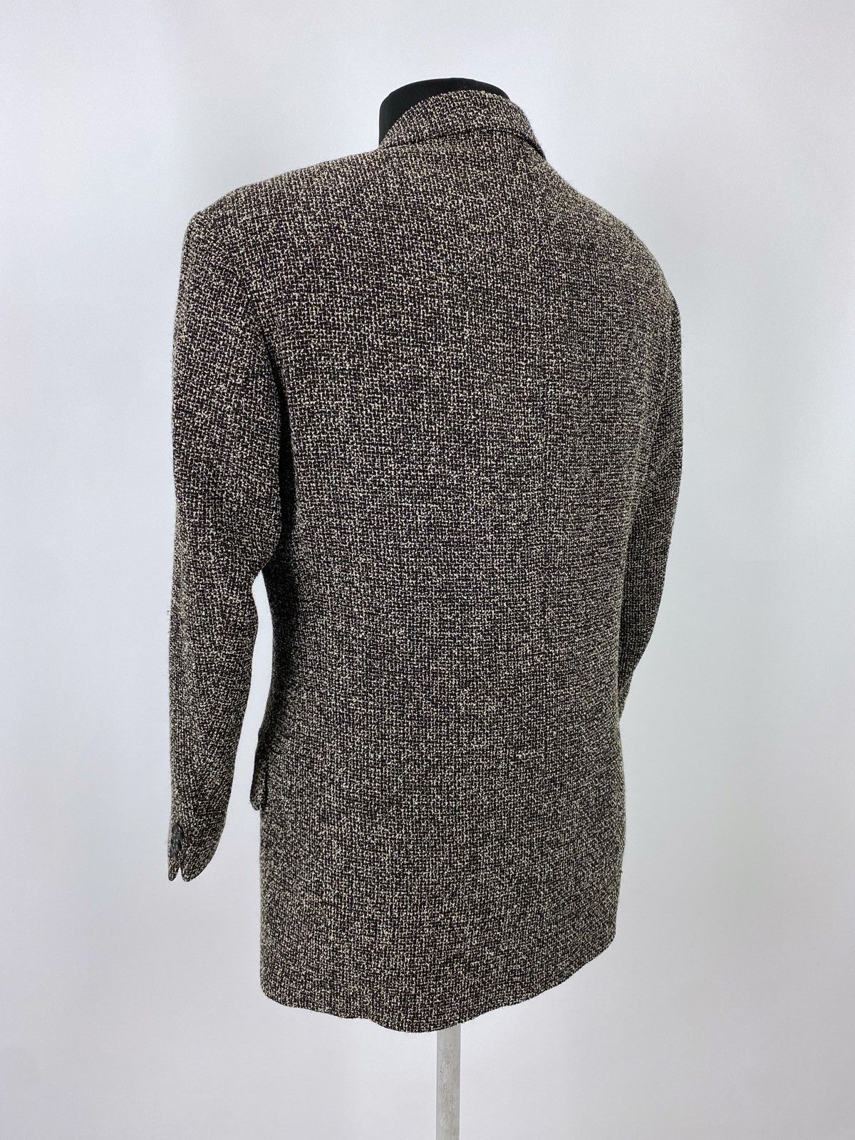 Hugo Boss Y2K Vintage Hugo Boss Wool Woven Textured Blazer Jacket Size US M / EU 48-50 / 2 - 3 Thumbnail