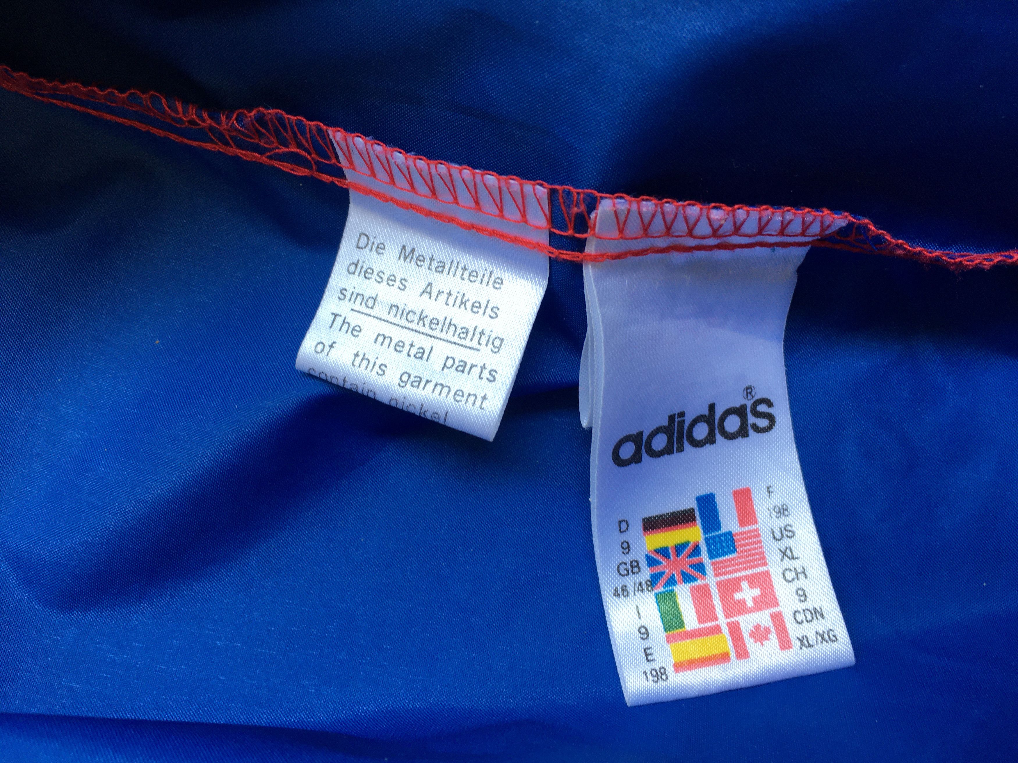 Adidas FC Bayern Munich Lightweight Windbreaker Jacket 90's Size XL Size US XL / EU 56 / 4 - 10 Thumbnail