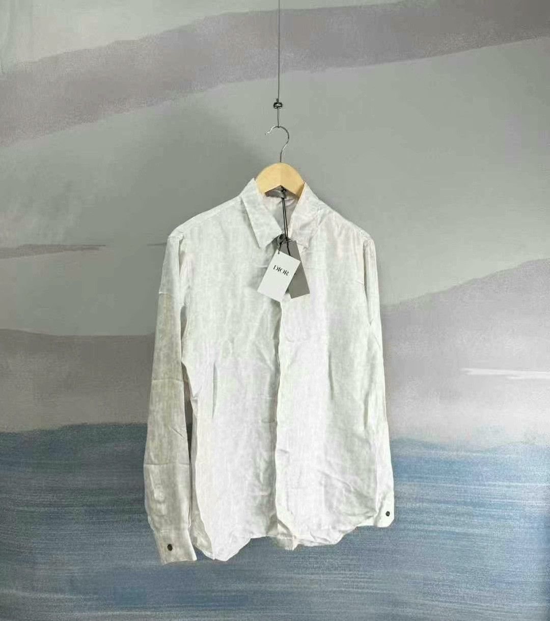 Dior dior white silk long sleeve shirt Size US M / EU 48-50 / 2 - 1 Thumbnail