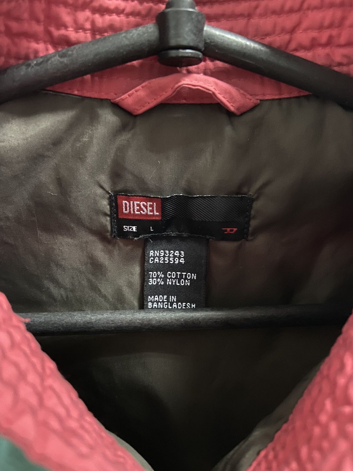 Diesel × Vintage Diesel Vest Vintage Nylon Woman Zip Avant Garde Size L / US 10 / IT 46 - 5 Thumbnail