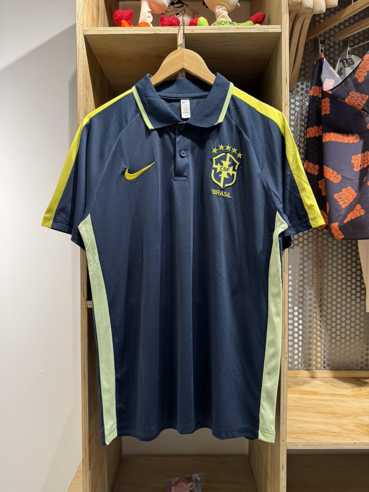 Brazil 🇧🇷 2023-24 Nike Training Polo shirt