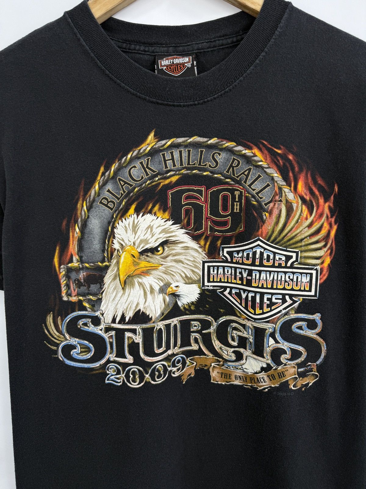 Harley Davidson 🇺🇸 Vintage Harley Davidson Sturgis T-Shirt Mount Rushmore 3D Size US M / EU 48-50 / 2 - 5 Thumbnail