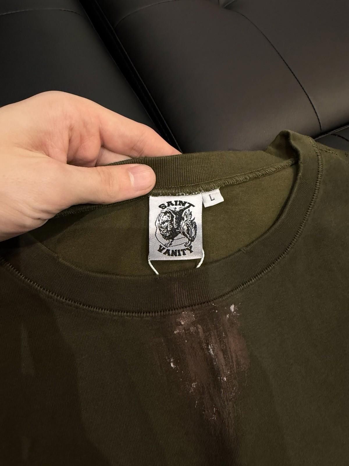 Saint Vanity Size L - Saint Vanity T-shirt 2025 Green Authentic (NEW) Size US L / EU 52-54 / 3 - 6 Thumbnail