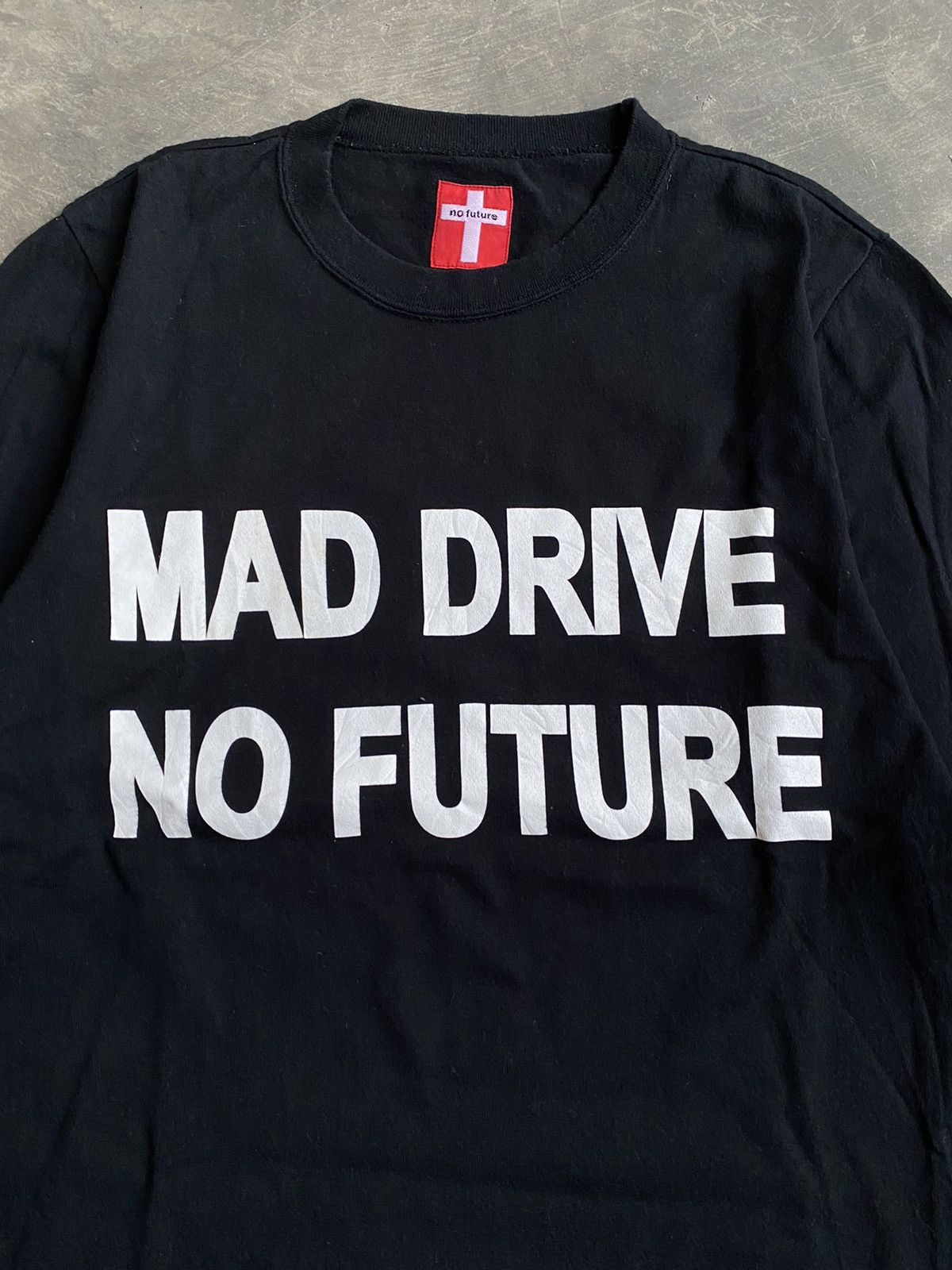 20471120 × Beauty Beast × No Future No Future rare "Mad Drive" vintage longsleeve Size US M / EU 48-50 / 2 - 2 Thumbnail