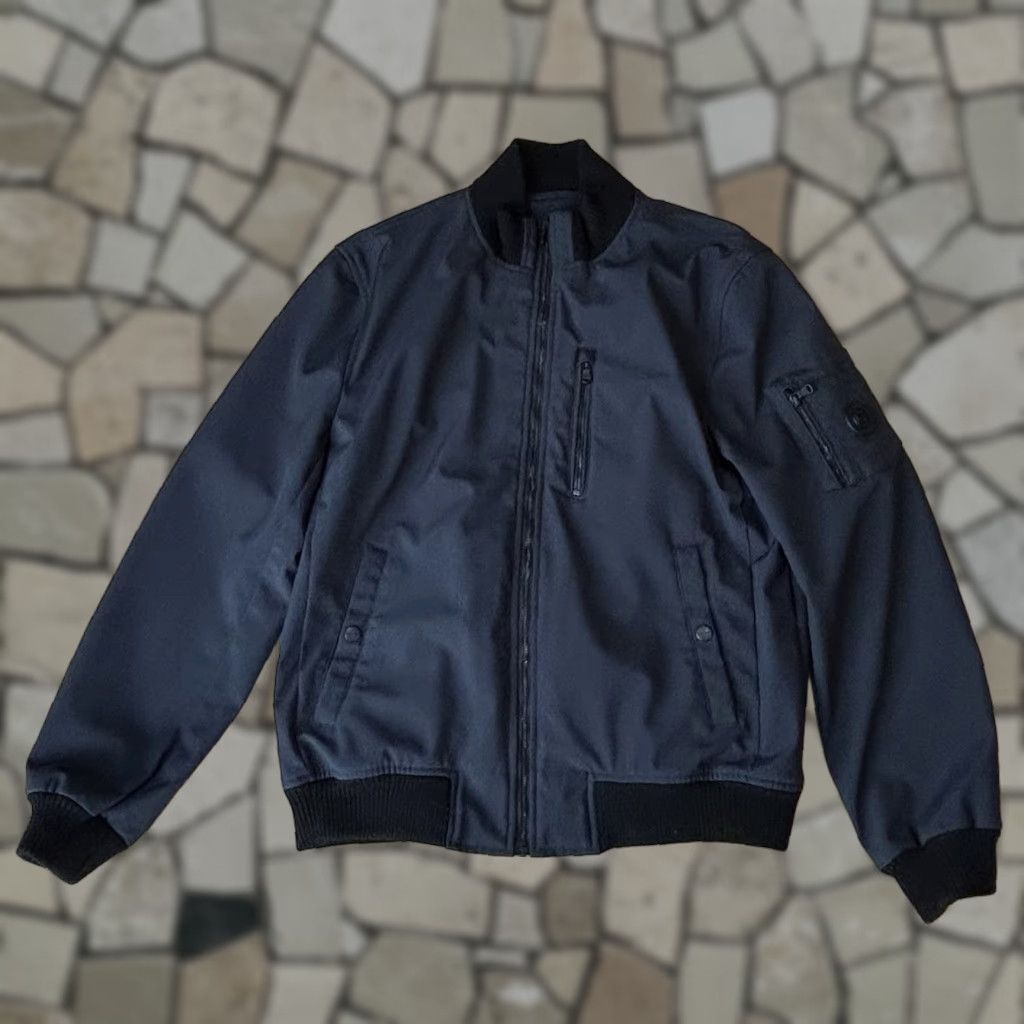 Michael Kors Michael Kors Bomber Jacket Men’s Medium Black Long Sleeve Size US M / EU 48-50 / 2 - 1 Thumbnail