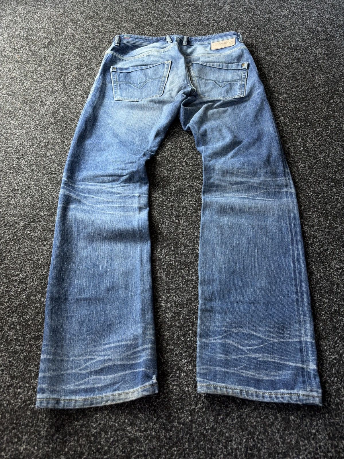 Diesel Vintage 00s Y2K Diesel Luxury Krooley Denim pants Jeans Size US 30 / EU 46 - 13 Thumbnail