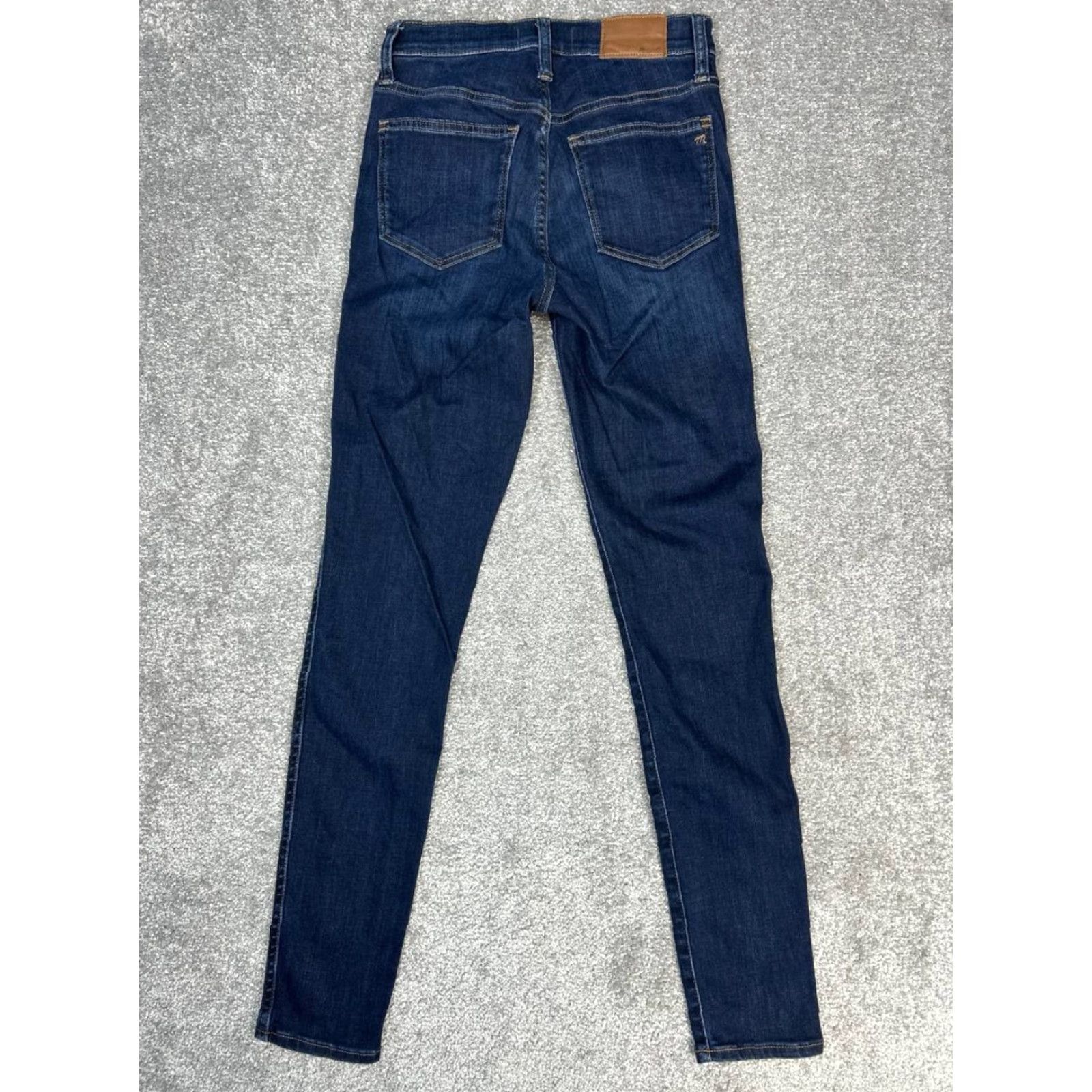 Madewell Madewell Jeans 26 Tall Blue Denim Mid Rise 10'' High Rise Skinny 25x30 Womens Size 26" / US 2 / IT 38 - 2 Thumbnail