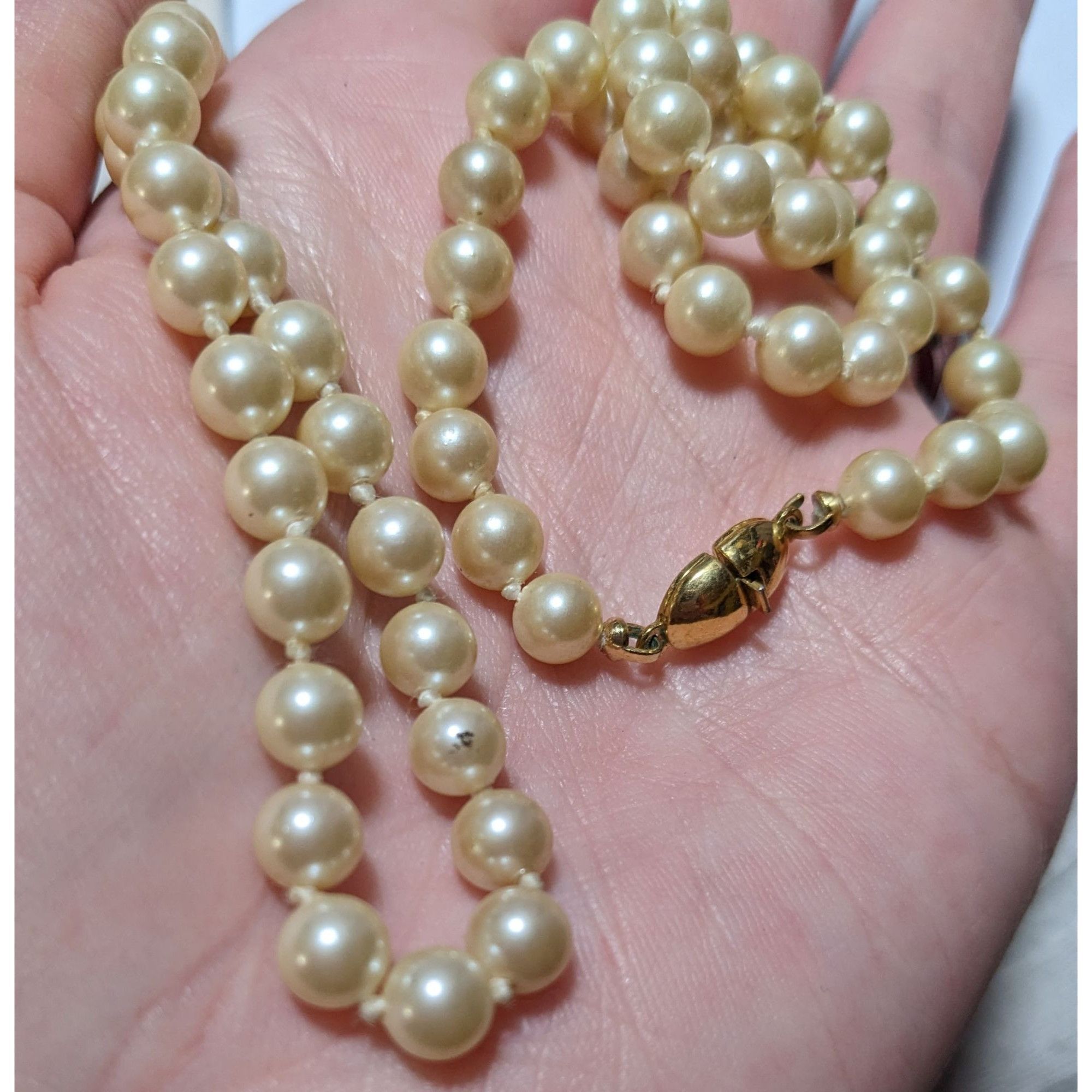 Monet Vintage Glam Monet Beaded Faux Pearl Necklace Size ONE SIZE - 10 Thumbnail