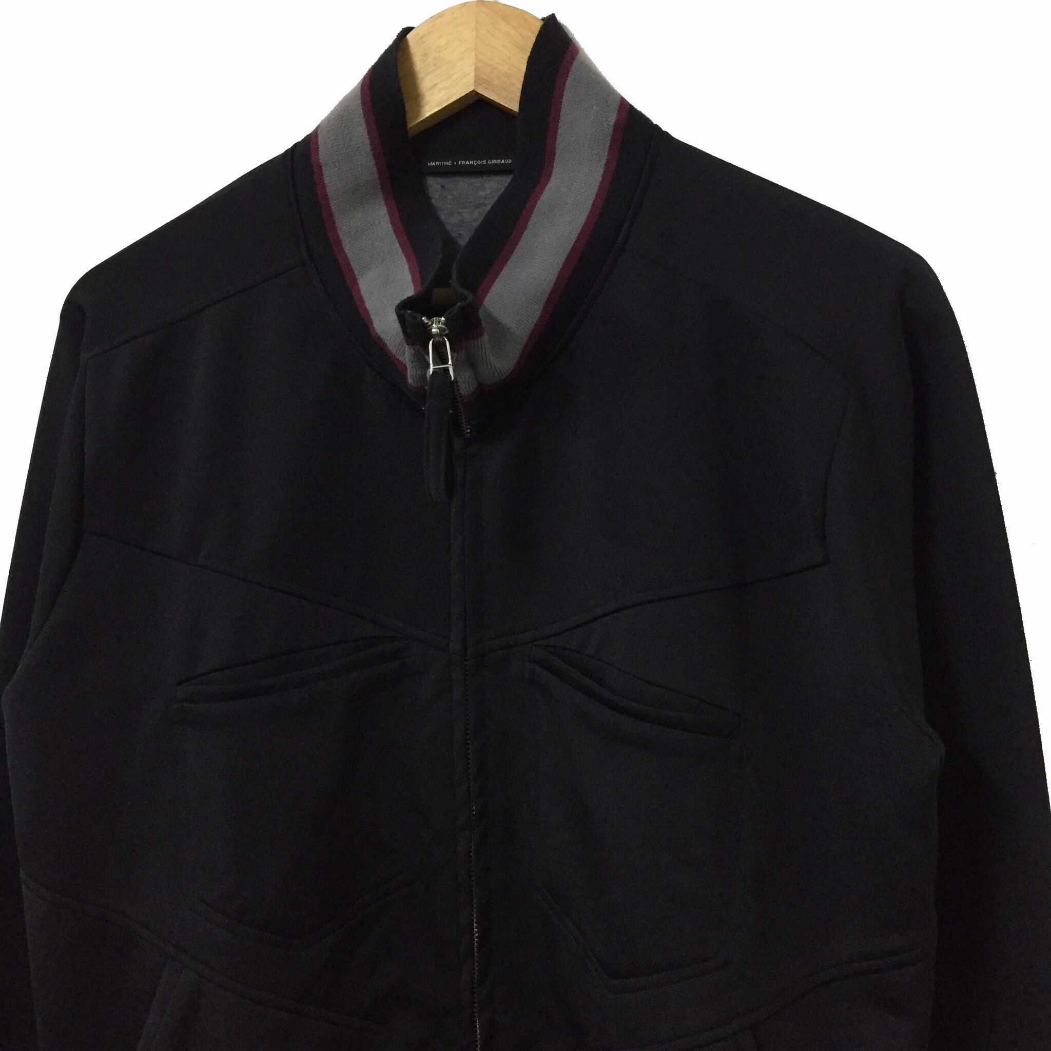 Marithe + Francois Girbaud MARITHE FRANCOIS GIRBAUD ASYMETRICAL ZIPPER JACKET Size US L / EU 52-54 / 3 - 3 Thumbnail
