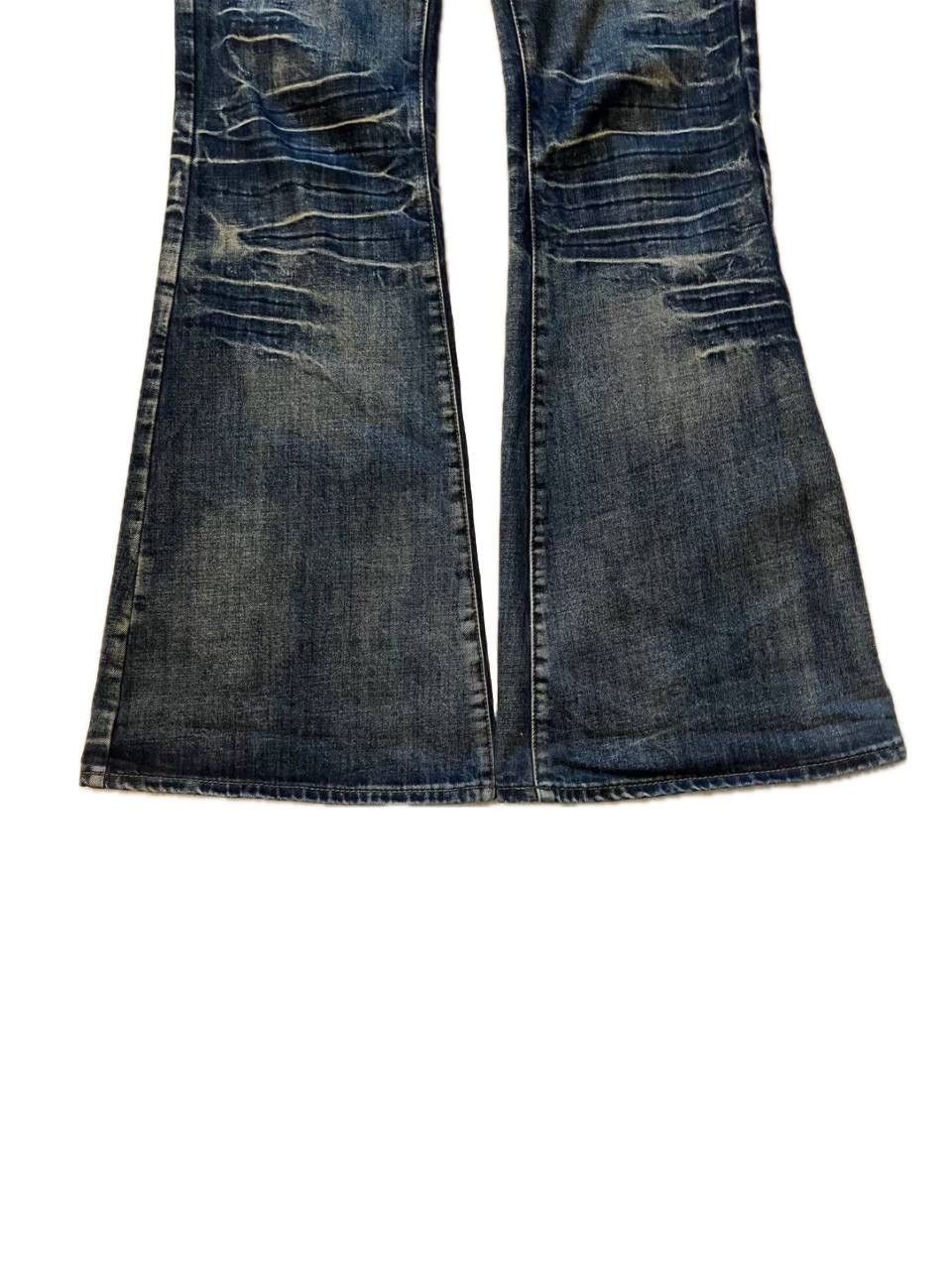 Jaded London Jaded London Extreme Flared Jeans Bluewash Size US 28 / EU 44 - 2 Thumbnail