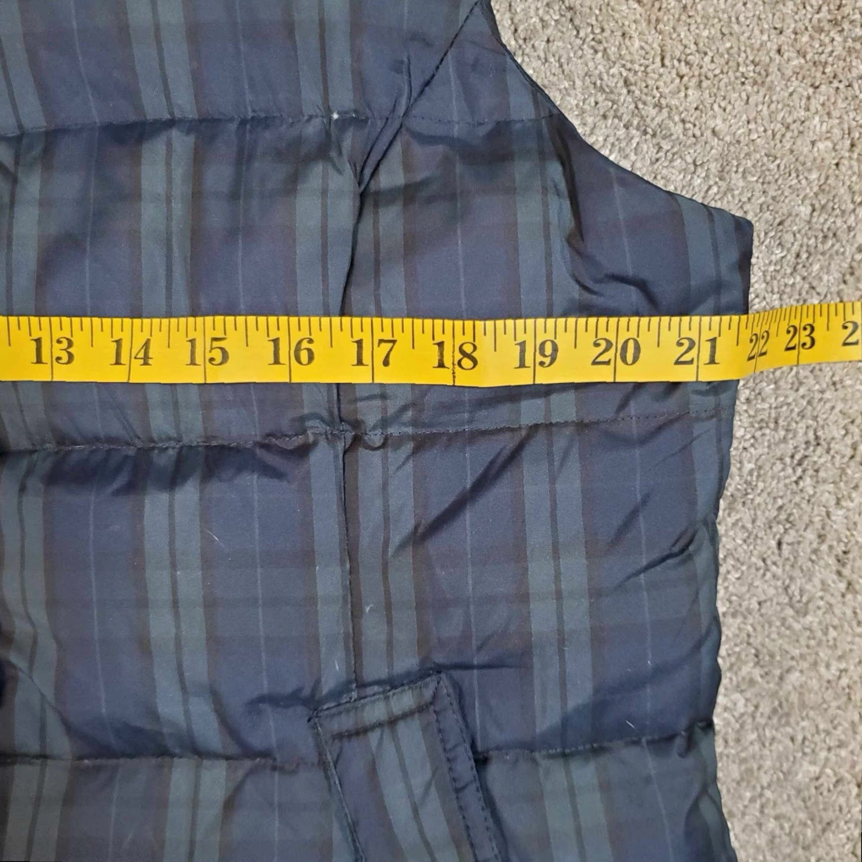 Vintage VINTAGE GH Bass & Co Vest Womens Large Blue Plaid Puffer Duck Down Hunting Size L / US 10 / IT 46 - 5 Thumbnail