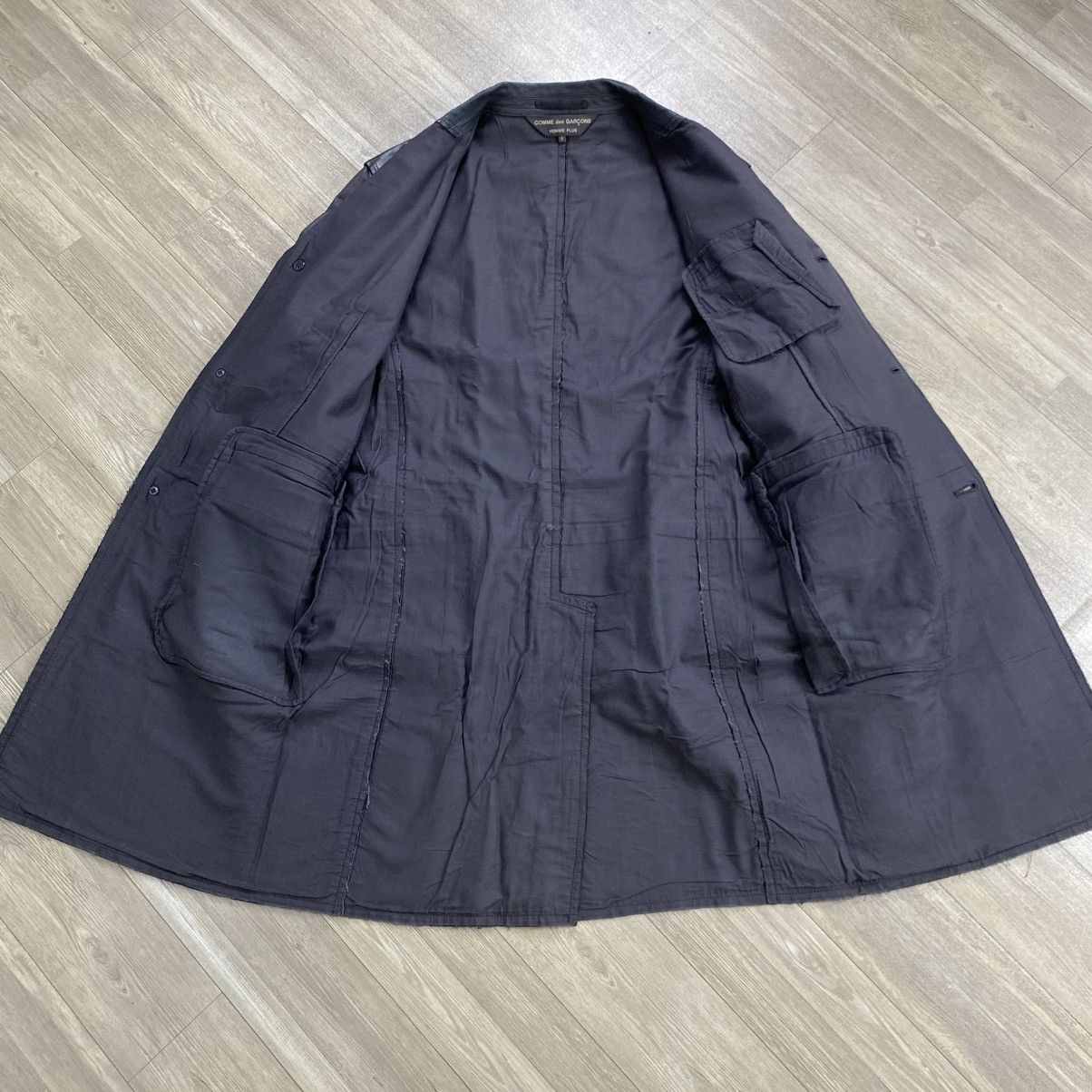 Comme des Garcons Homme Plus AW2001 Archive Comme des Garçons Homme Plus Leather Jacket Size US S / EU 44-46 / 1 - 10 Thumbnail
