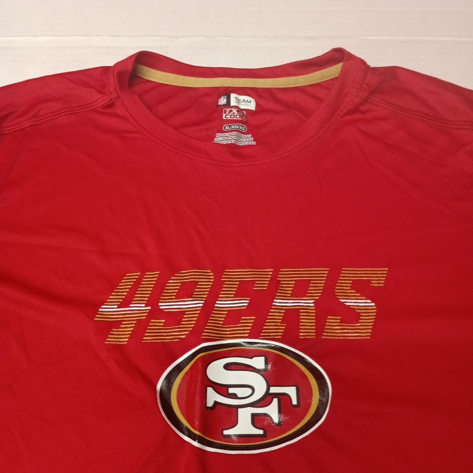 NFL San Francisco 49ers NFL Shirt Men's XL Red TX3 Cool Size US XL / EU 56 / 4 - 2 Thumbnail