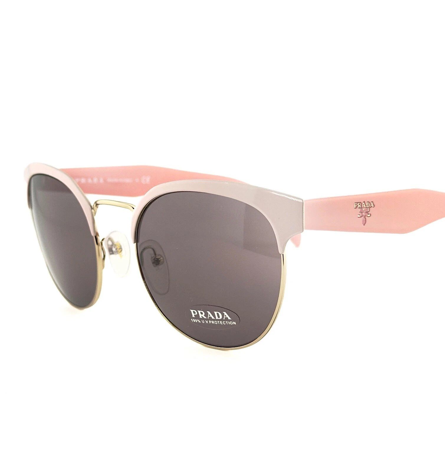 Prada PRADA 61T PR61TS HANDBAG Triangle LOGO Oval Gold Pink 61TS Size ONE SIZE - 9 Thumbnail