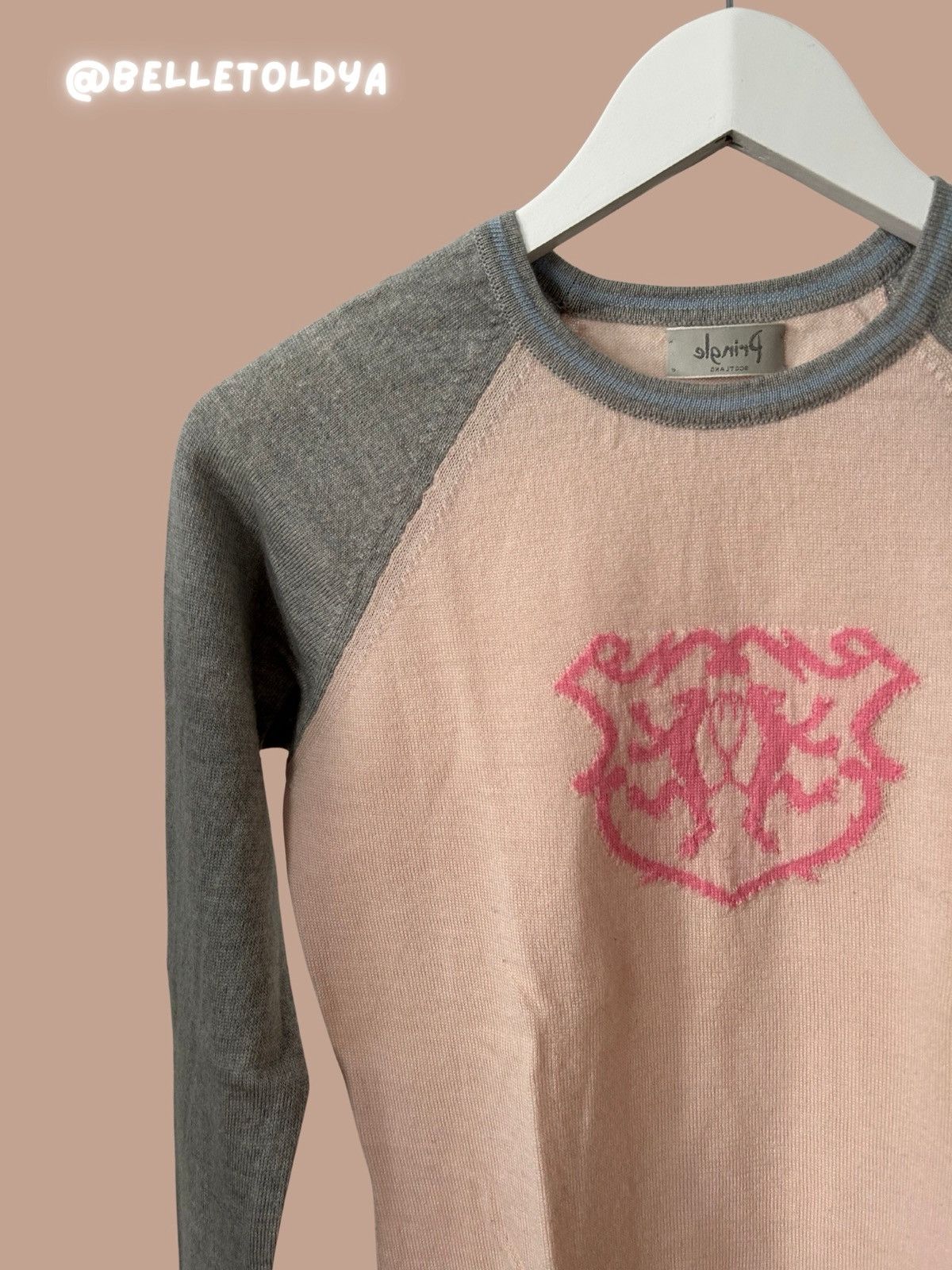 Pringle Of Scotland Pringle of Scotland Rose Long sleeve Sweater Size S / US 4 / IT 40 - 5 Thumbnail