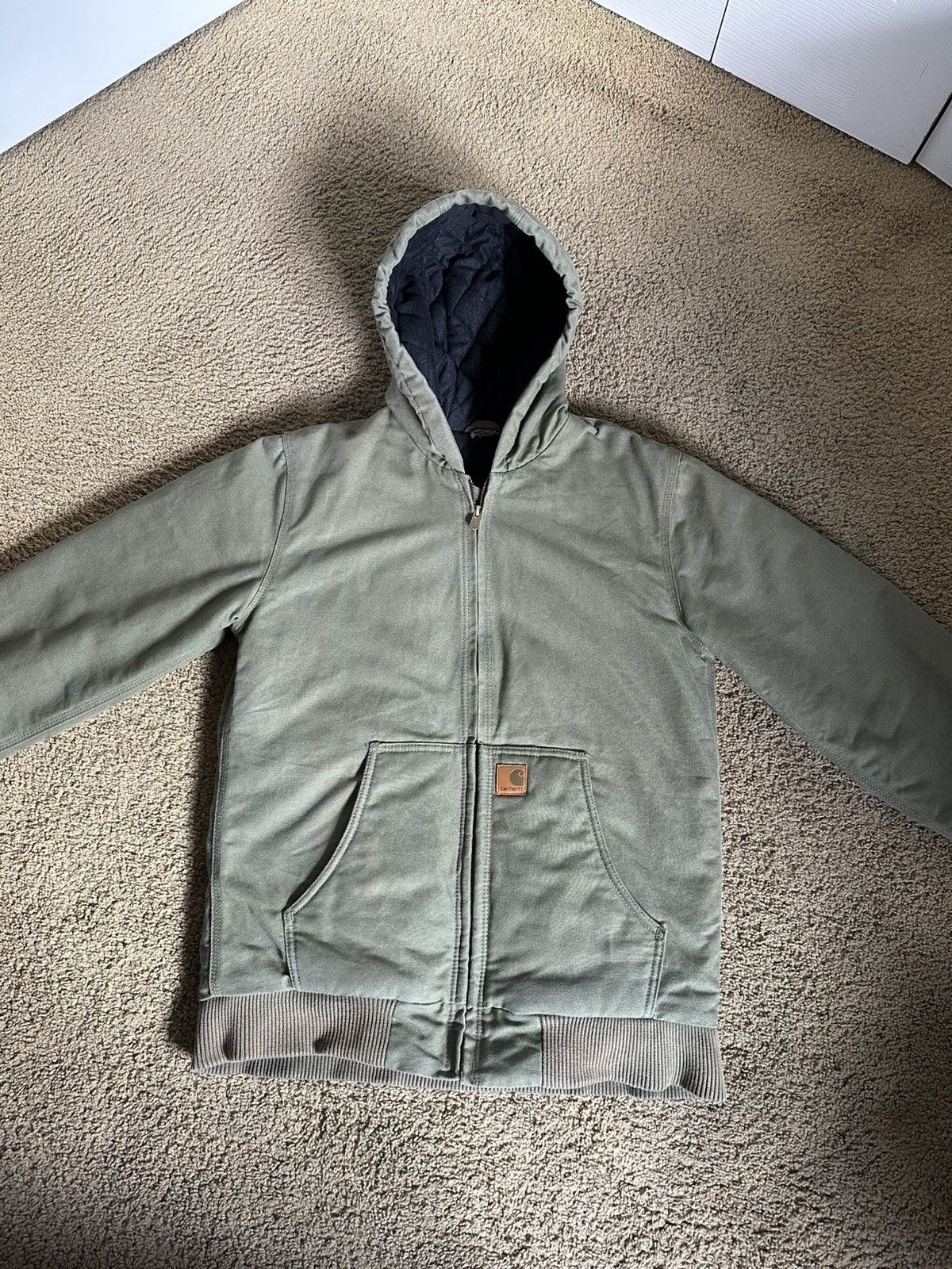 Carhartt Vintage Carhartt OG Active Jacket Forest Green Size US M / EU 48-50 / 2 - 2 Thumbnail