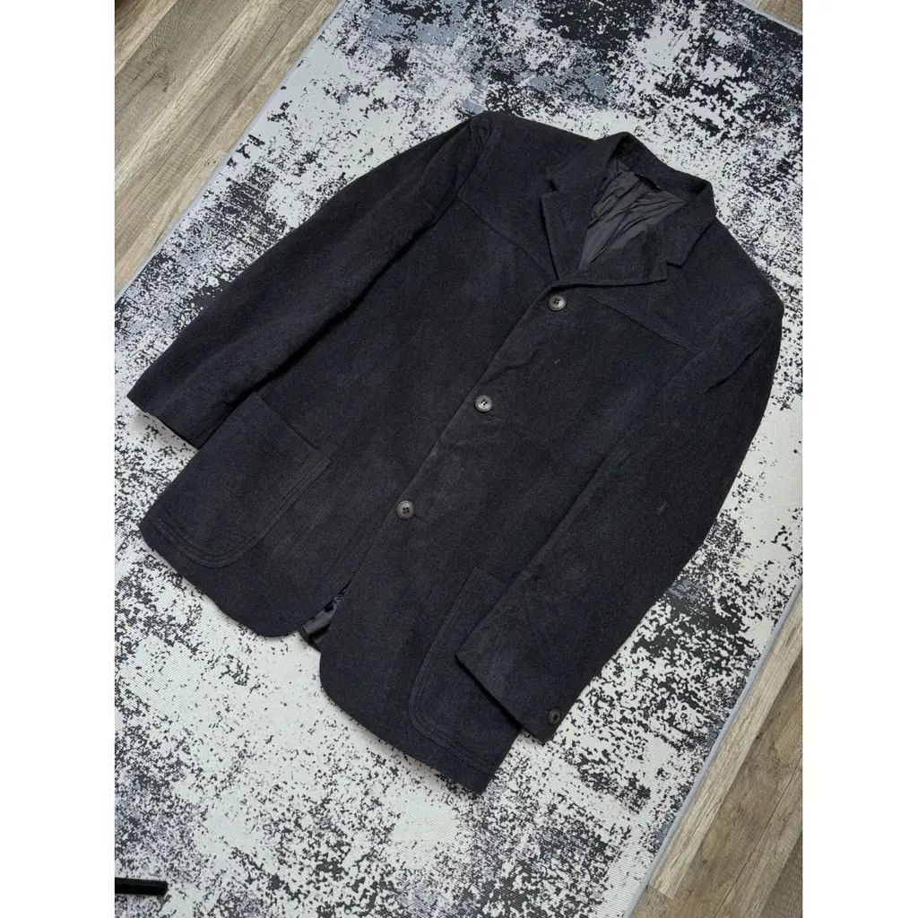 Versace Versace Wool Coat Grey Size 50 fit M Size US M / EU 48-50 / 2 - 3 Thumbnail