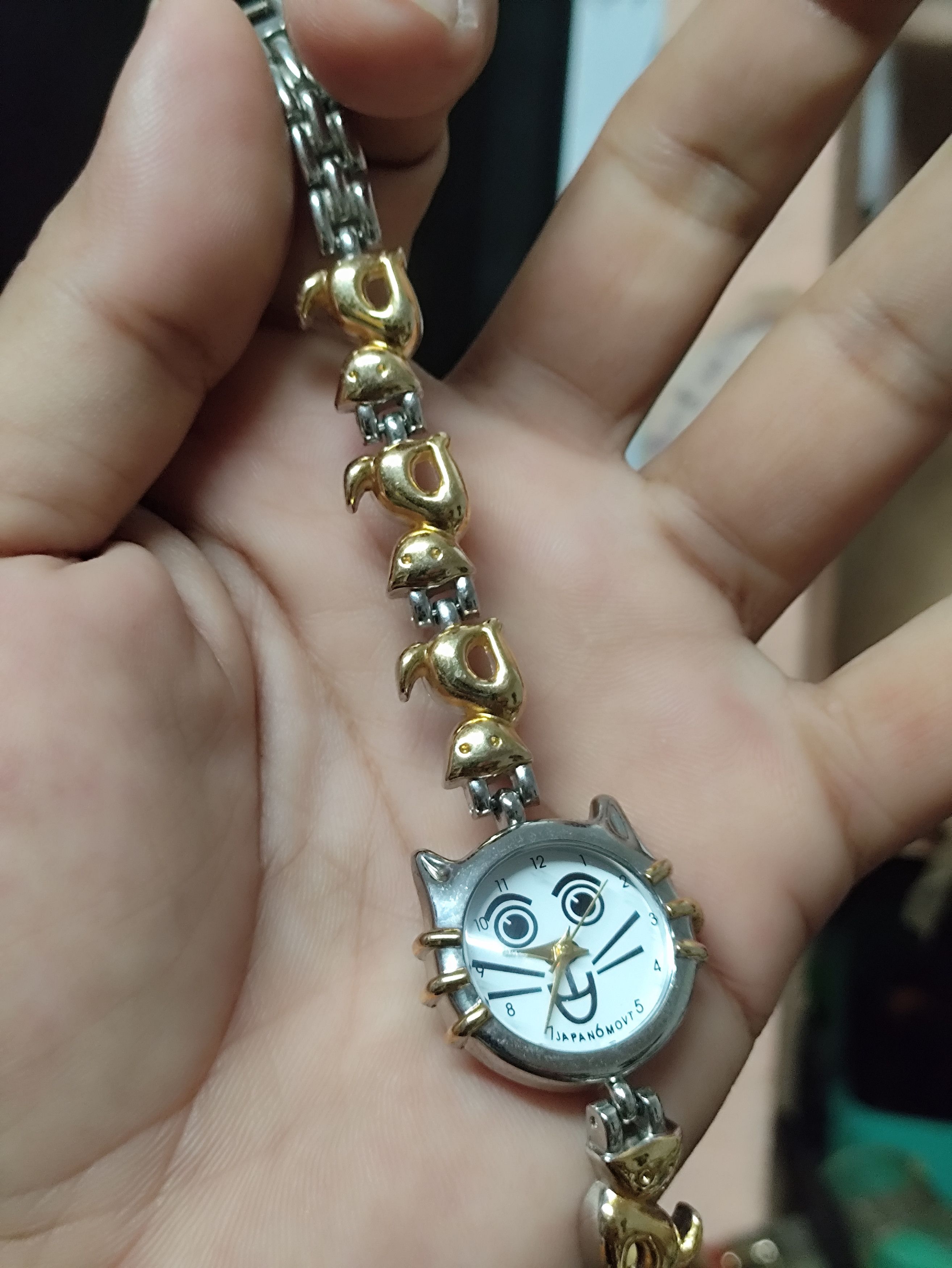 Japanese Brand × Vintage Kristine Quartz Watch Japan Made. Cat Shape Design Size ONE SIZE - 6 Thumbnail