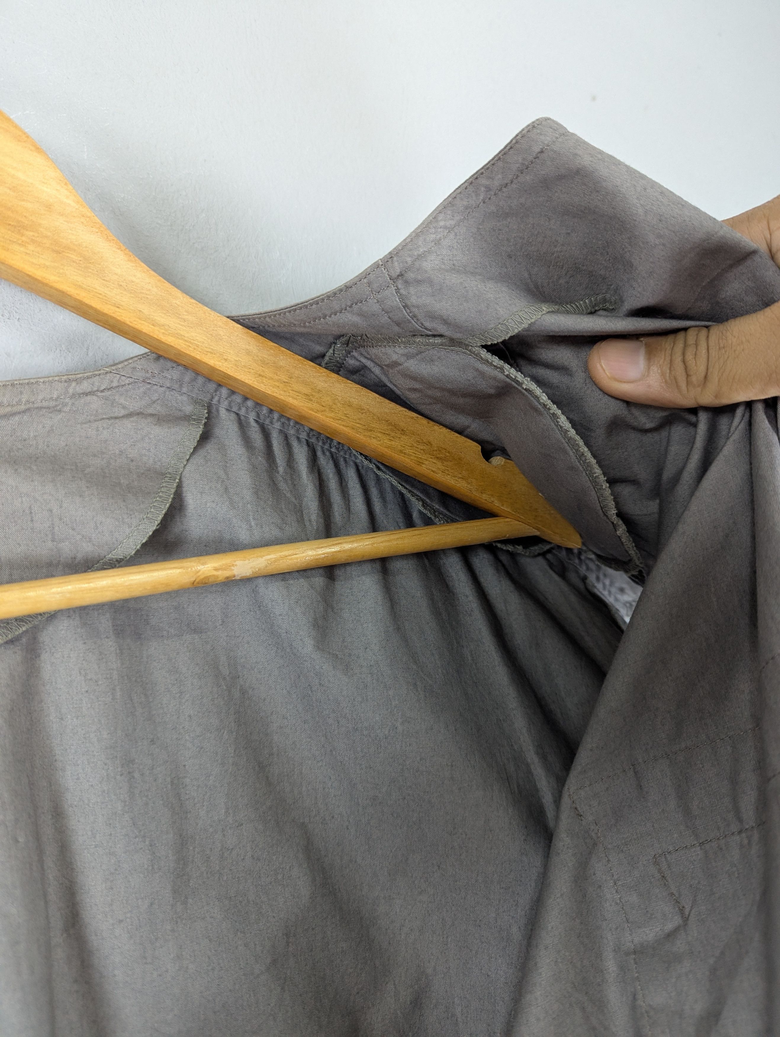 Lancel Vintage Lancel Paris Sleeveless Collarless Utility Vest Size L / US 10 / IT 46 - 7 Thumbnail