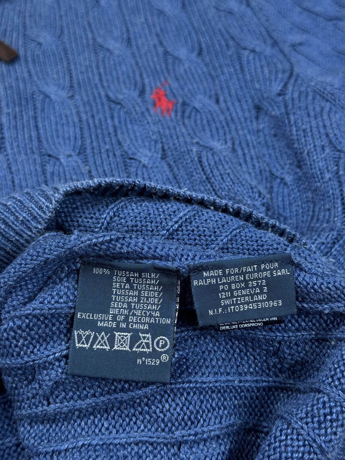Polo Ralph Lauren 1/4 zip sweater Polo Ralph Lauren original old money item Size US S / EU 44-46 / 1 - 3 Thumbnail