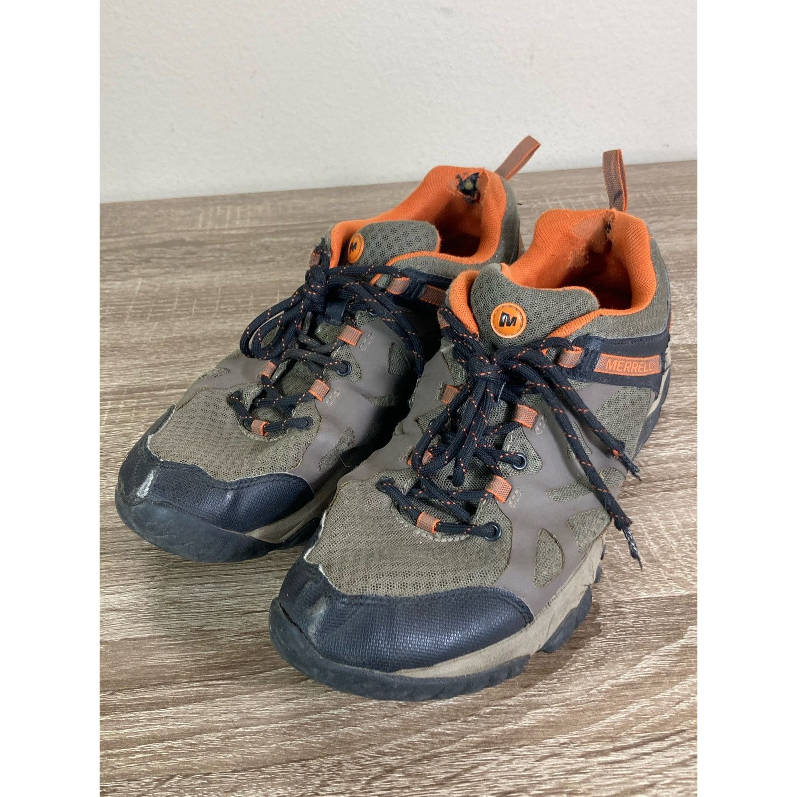 Merrell Merrell Hiking Shoes Boulder Burnt Orange Mens Size 10.5 Size US 10.5 / EU 43-44 - 4 Thumbnail