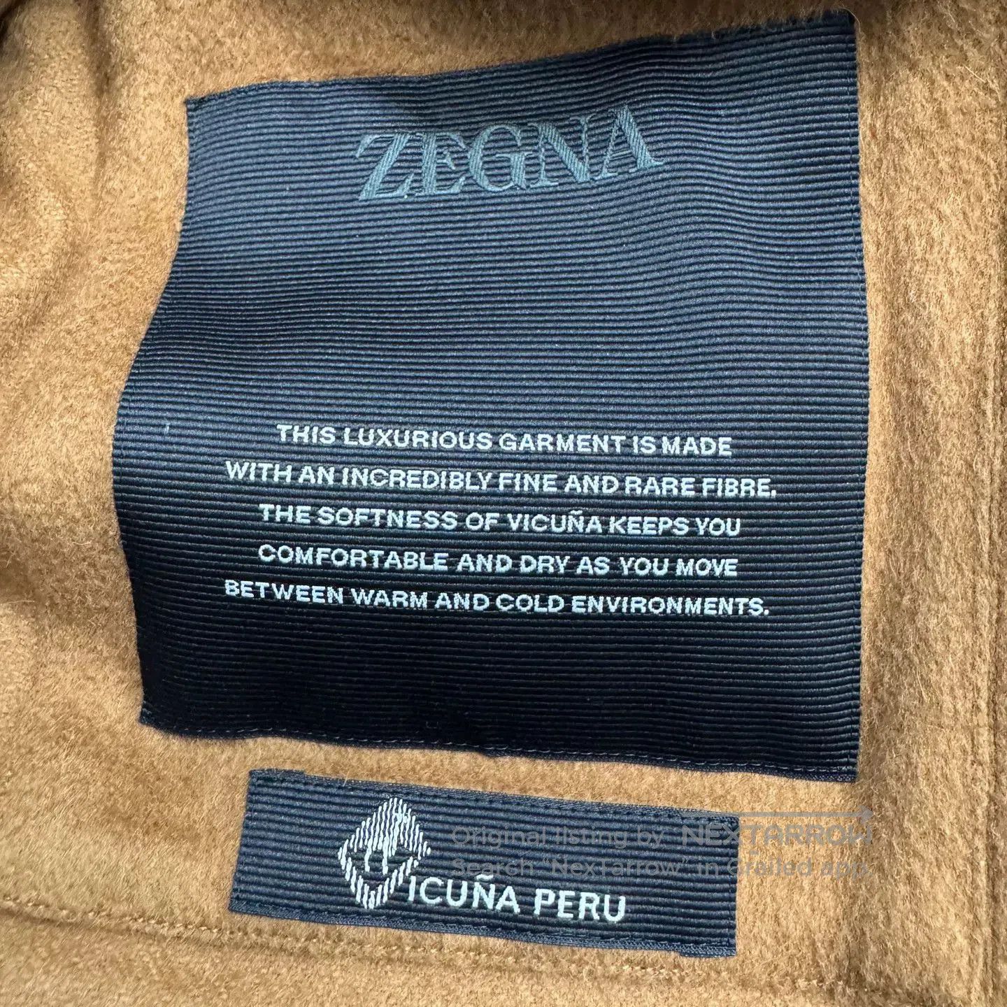 Ermenegildo Zegna Zegna Vicuña Pocket Jacket. Size US M / EU 48-50 / 2 - 3 Thumbnail