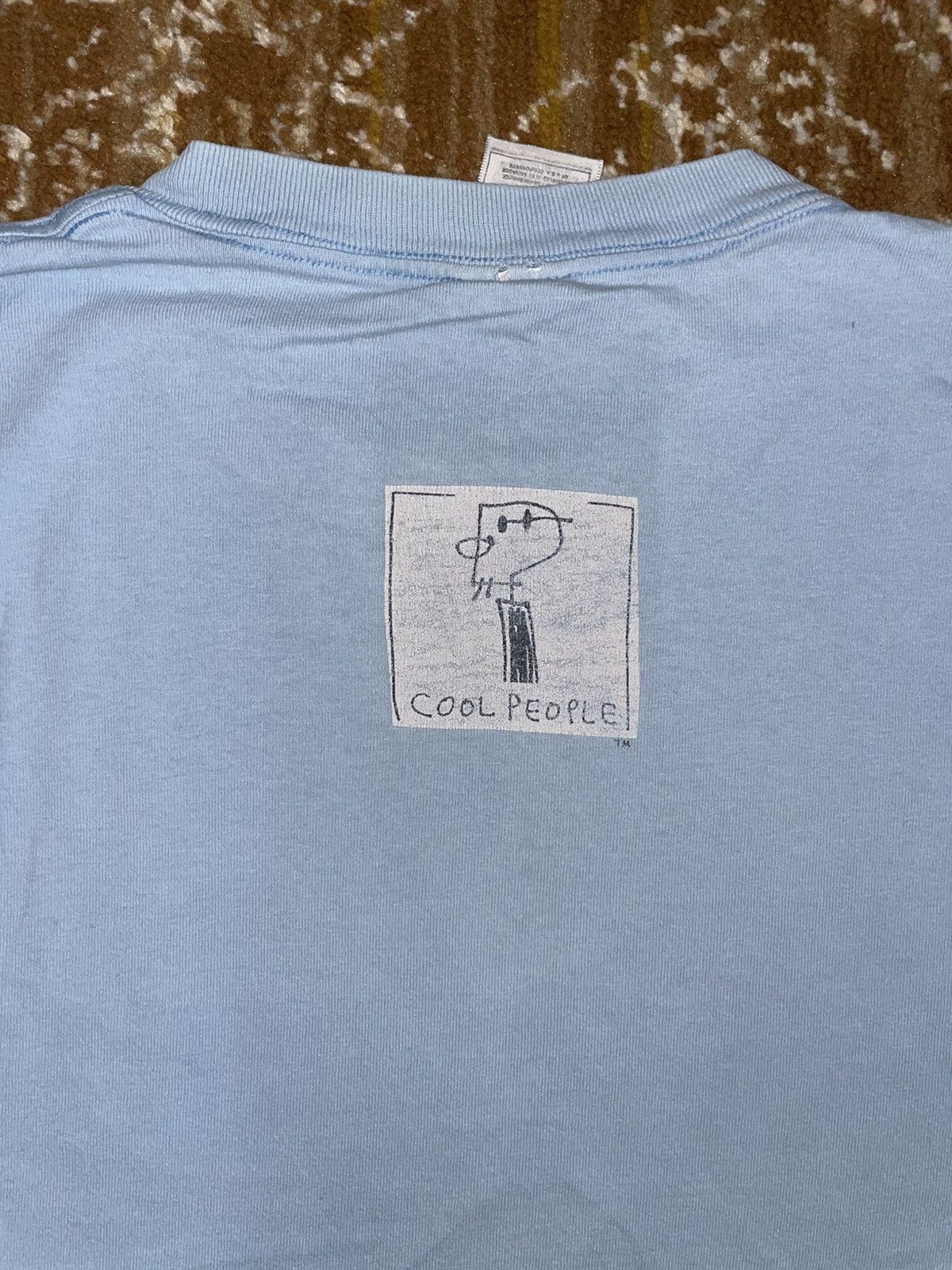 Vintage Vintage 90s Cool People. Cool Shirt Size US L / EU 52-54 / 3 - 4 Thumbnail