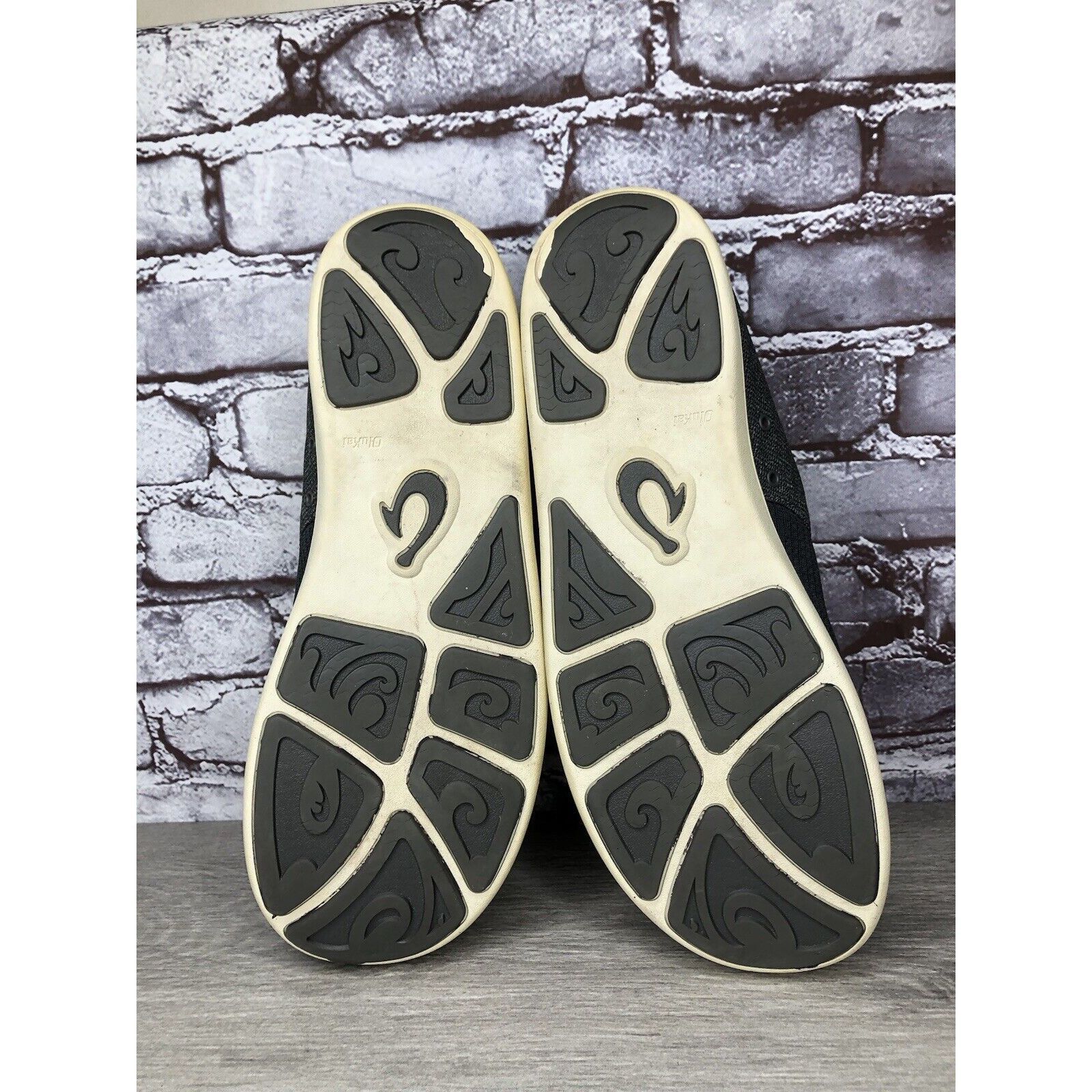 Olukai OluKai Nohea Moku Textile Blue Gray Casual Lace Drop Heel Sh Size US 13 / EU 46 - 10 Thumbnail