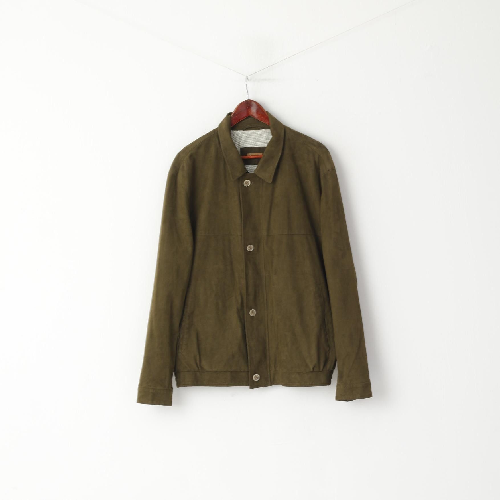 Bugatti Bugatti Men 54 L Jacket Green Lightweight 4824 Size US L / EU 52-54 / 3 - 2 Thumbnail