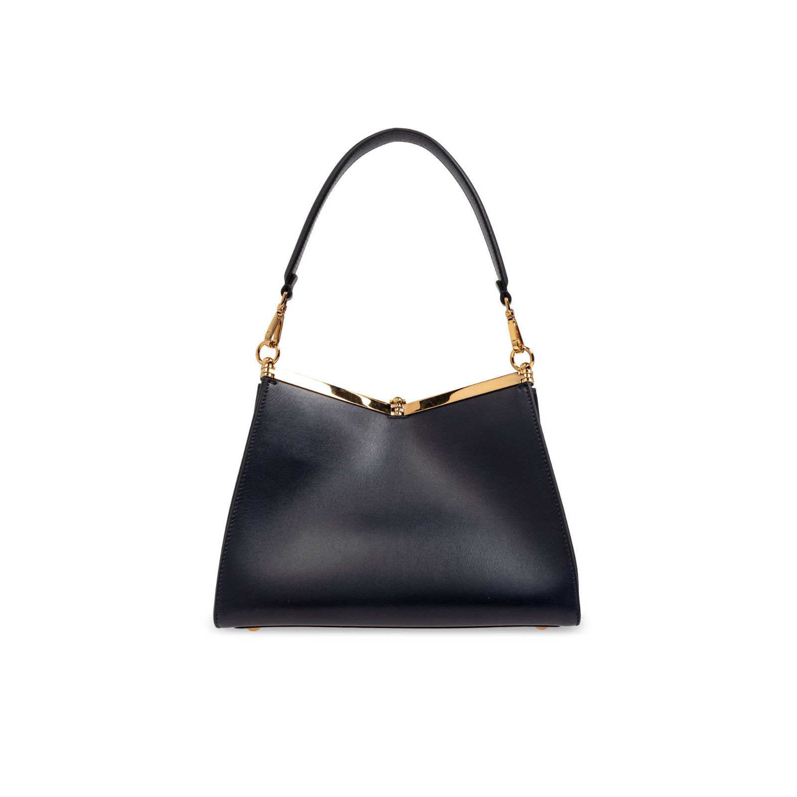 Etro ETRO Vela Medium Navy Blue Leather Shoulder Bag New And Auth Size ONE SIZE - 2 Thumbnail