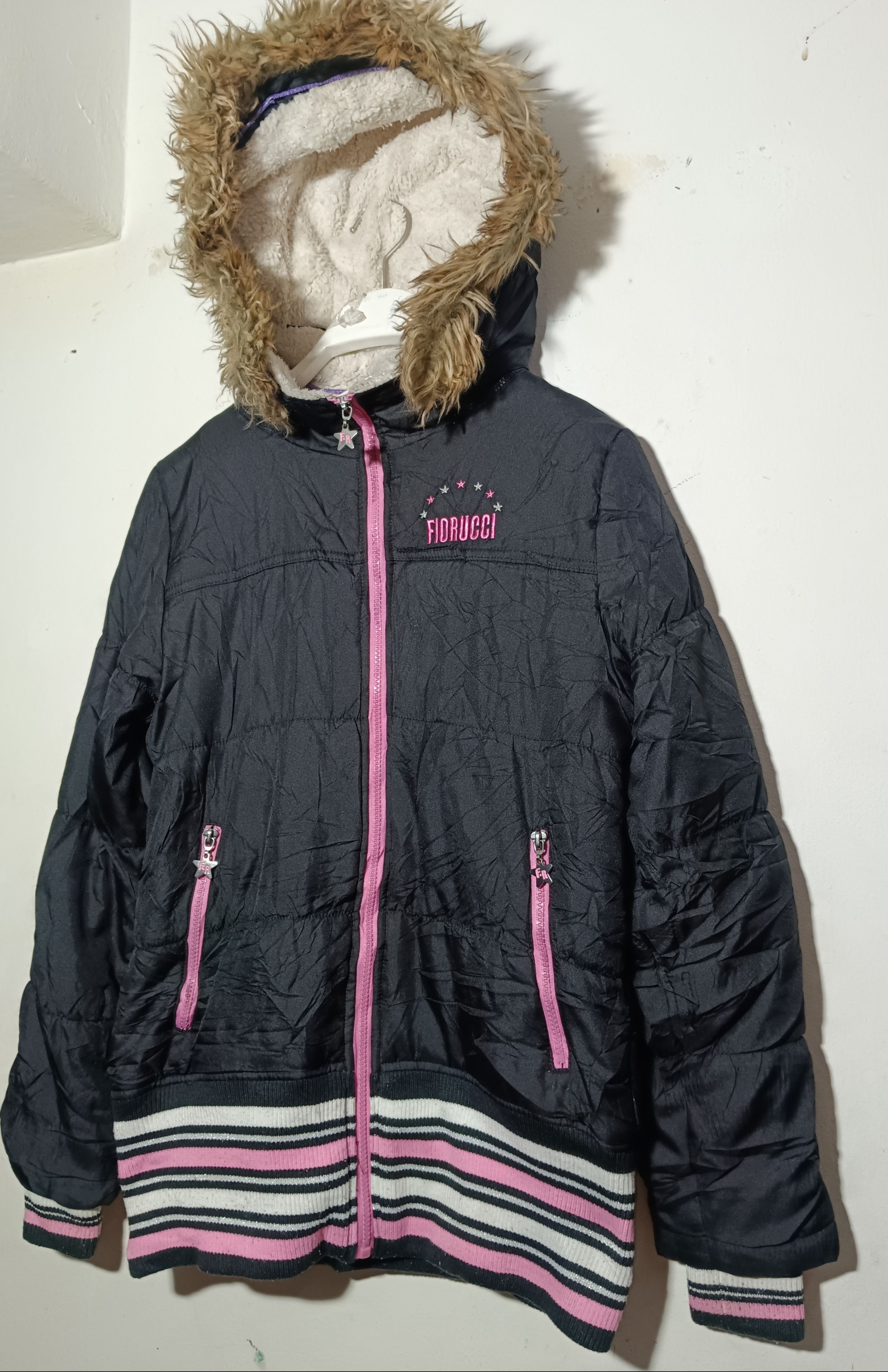 Hysteric Glamour FIORUCCI Y2K PUFFER FAUX FUR HOODIE JACKET Size US M / EU 48-50 / 2 - 2 Thumbnail