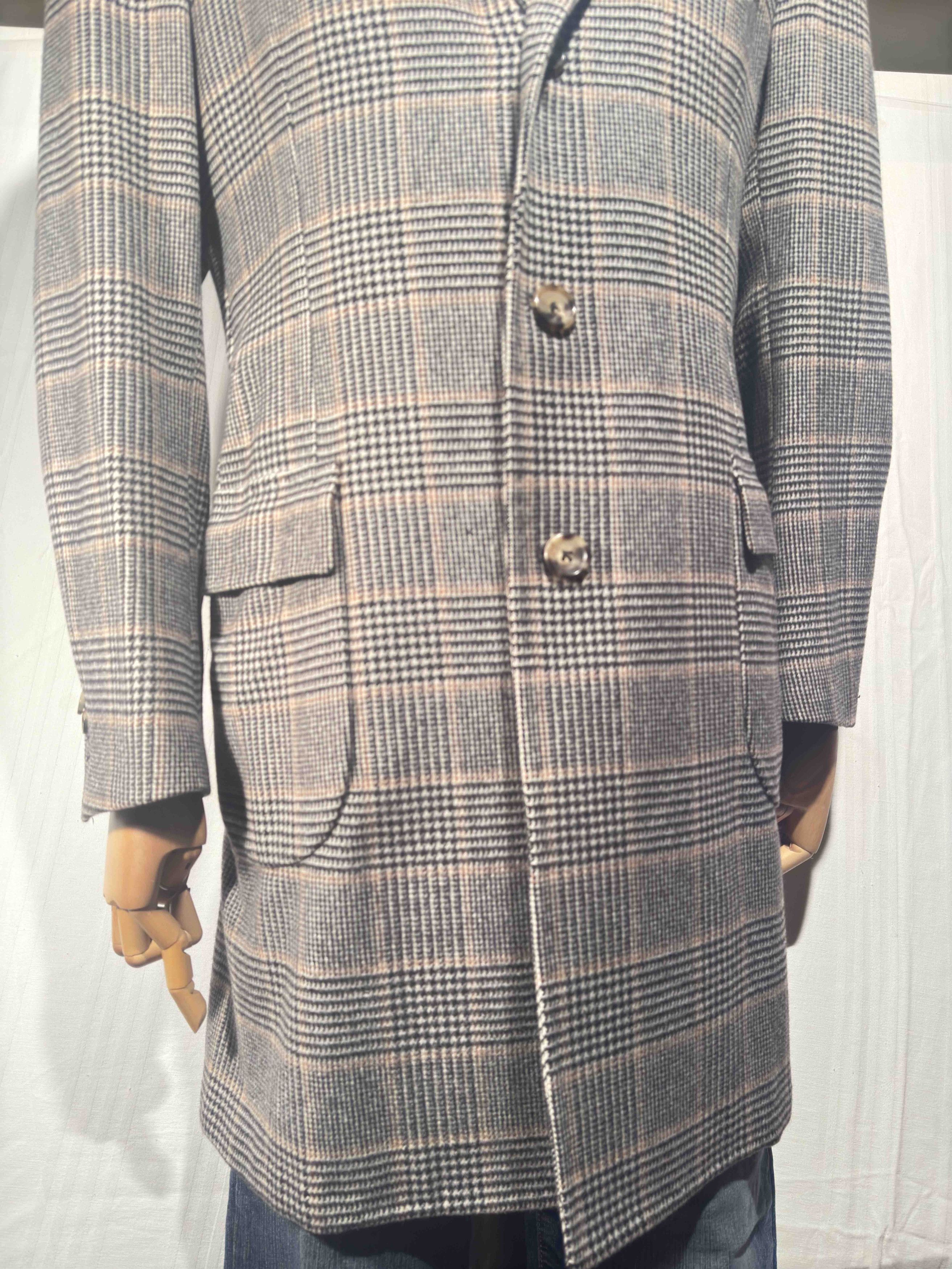 Luigi Borrelli Luxury Vintage Archivio Luigi Borrelli Coat Size US L / EU 52-54 / 3 - 3 Thumbnail
